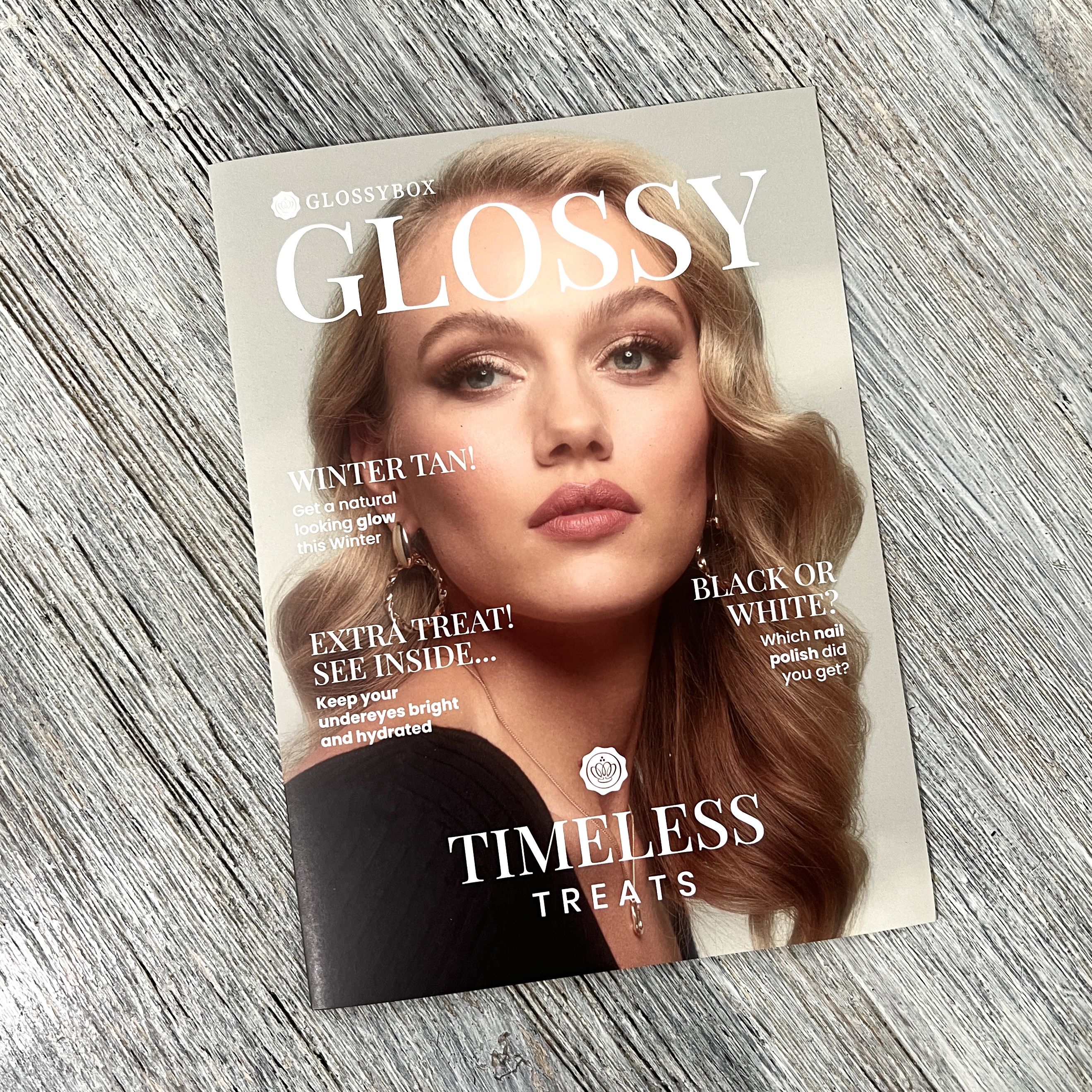 Front of Book for GlossyBox February 2022