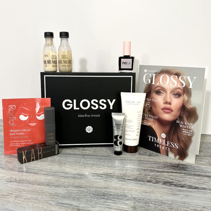 Full Contents for GlossyBox February 2022