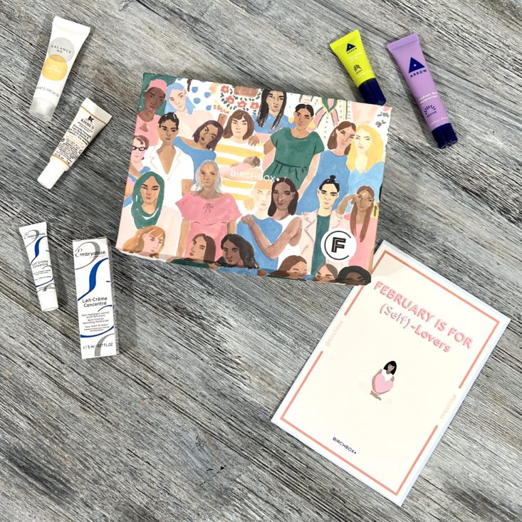 Full Contents for Birchbox February 2022