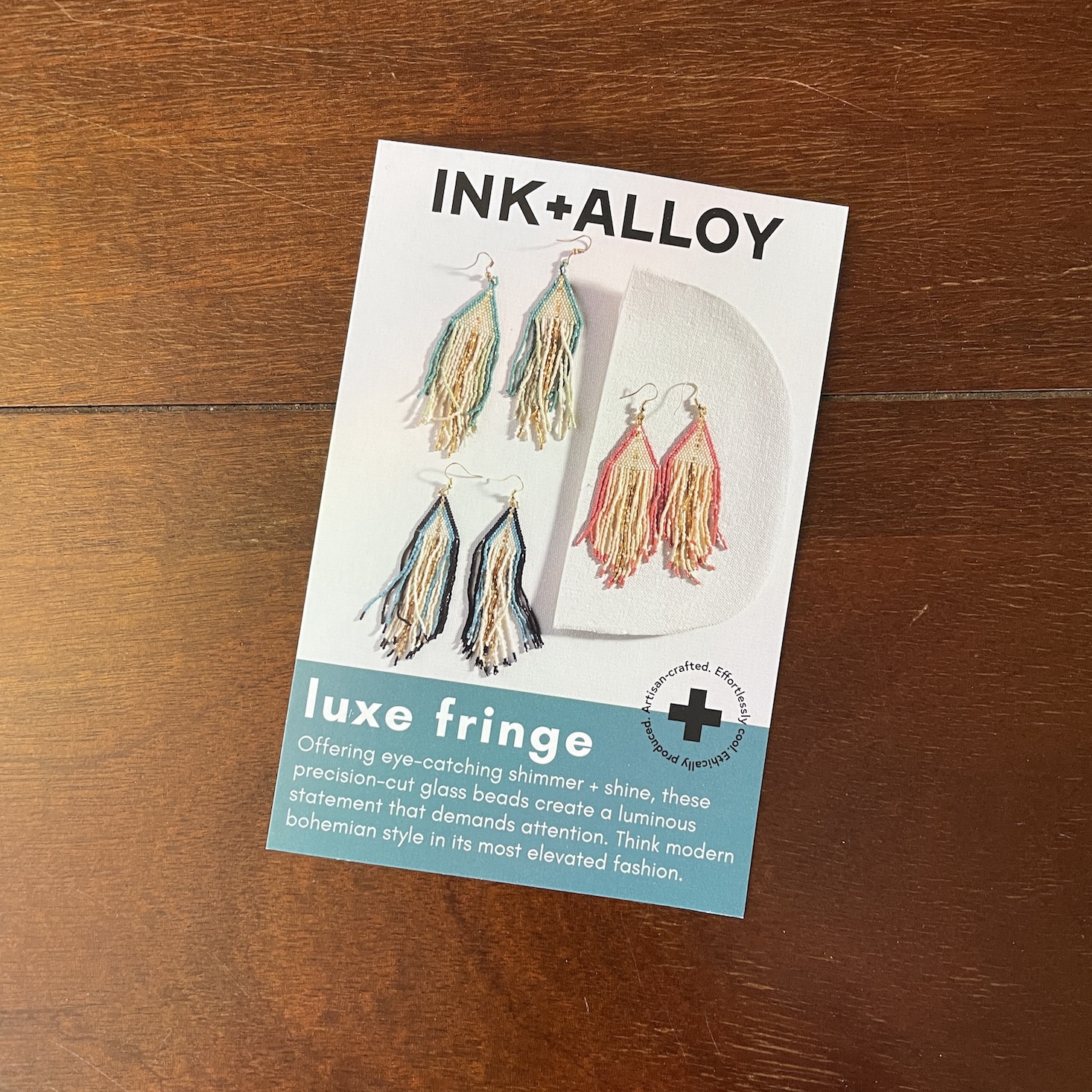 Ink+Alloy info card