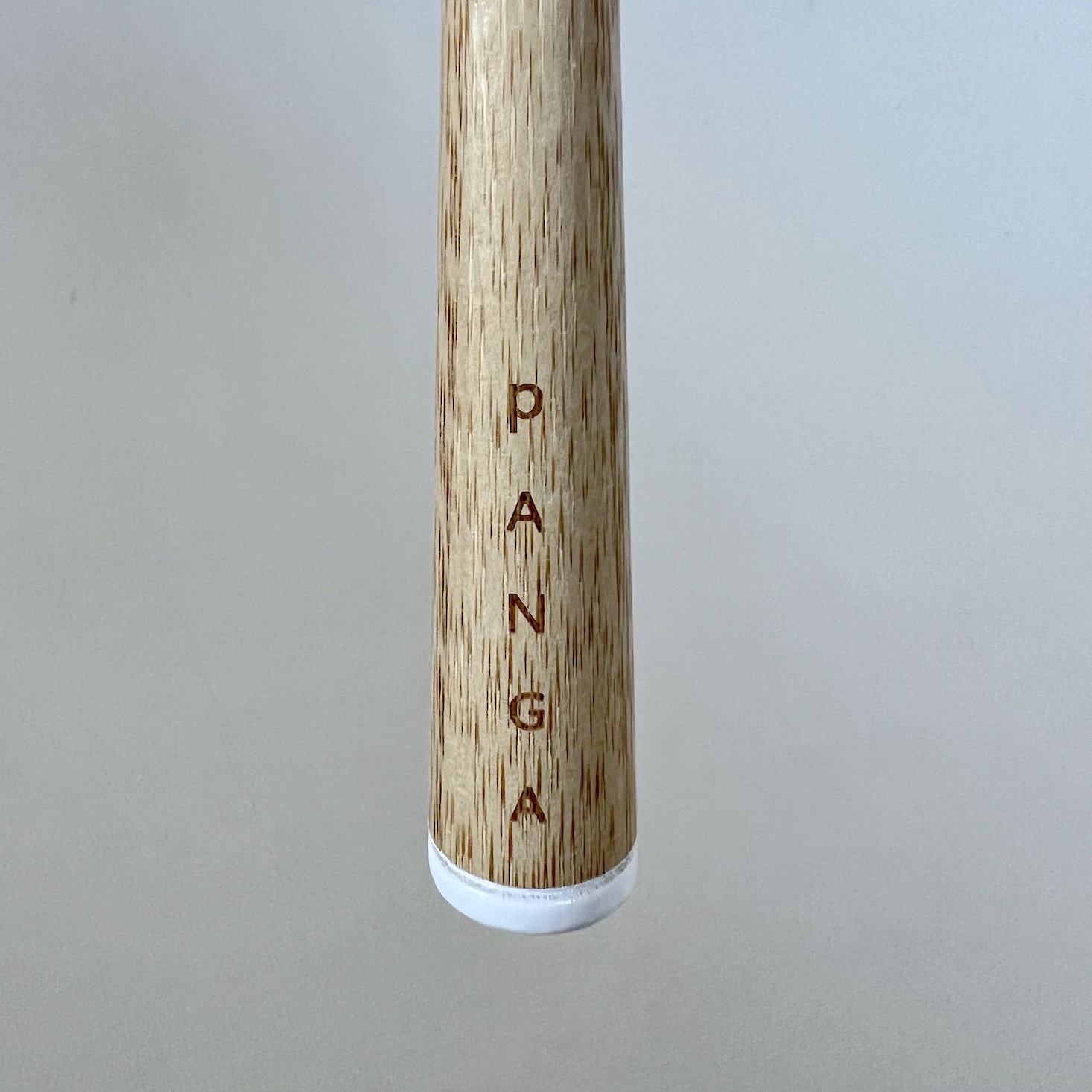 wooden toothbrush with charcoal bristles