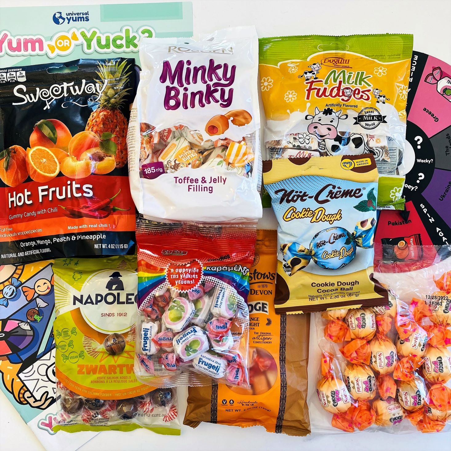 Universal Yums “Yum or Yuck Tasting Game” 2022 Review