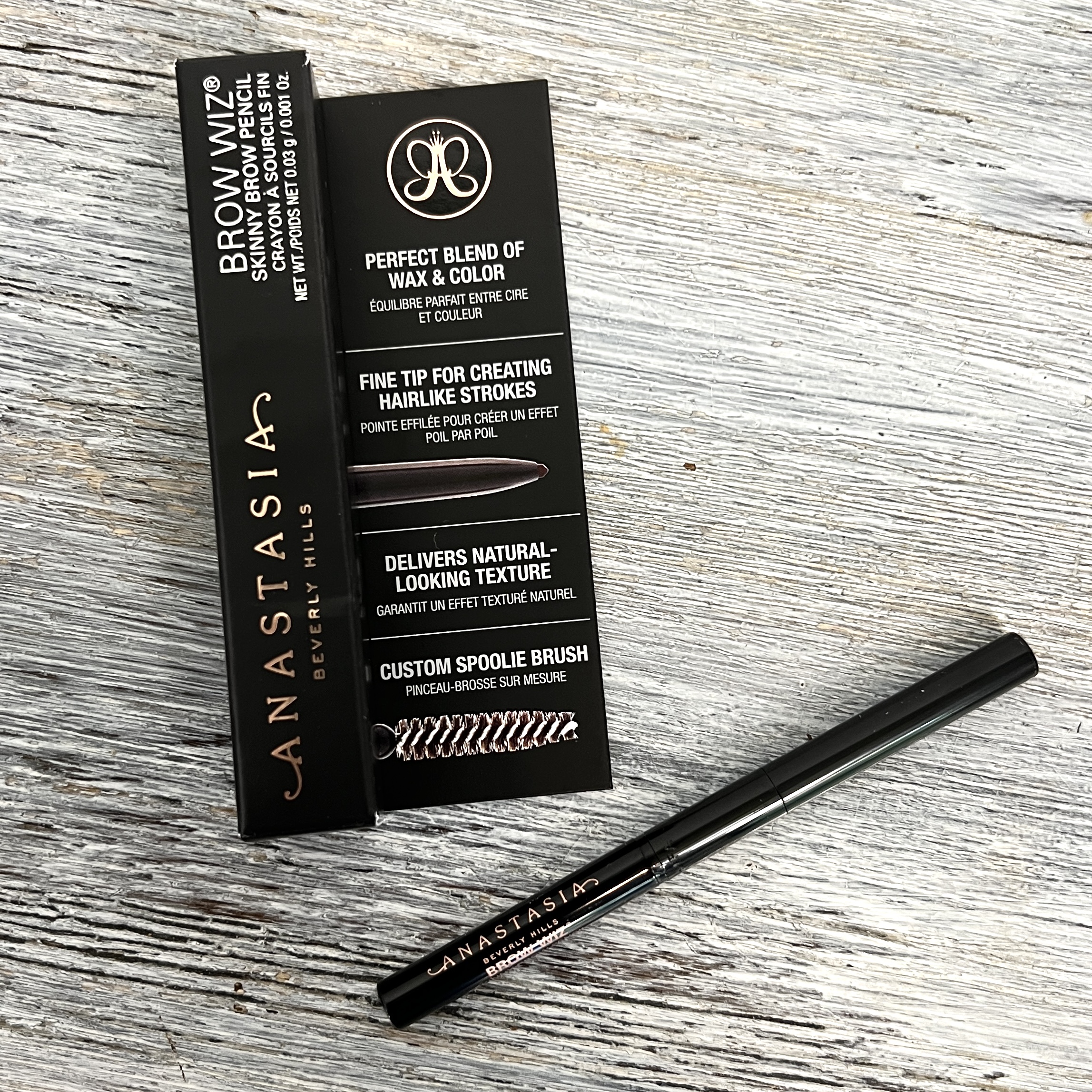 Front of Anastasia Beverly Hills Brow Wiz for Ipsy Glam Bag March 2022