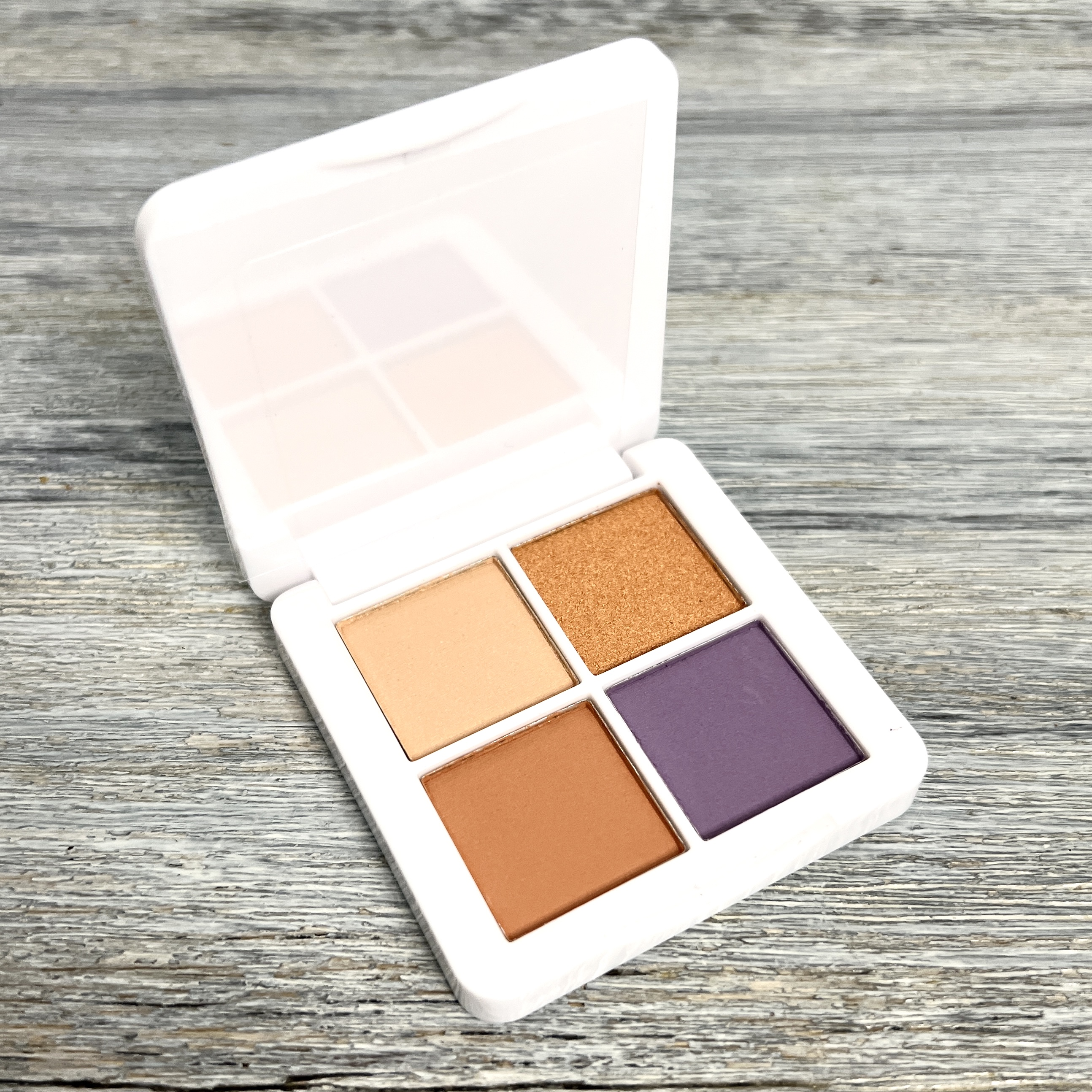 Open Shot of Estate Cosmetics Just a Taste Eyeshadow Palette in Peach Punch for Glossybox March 2022