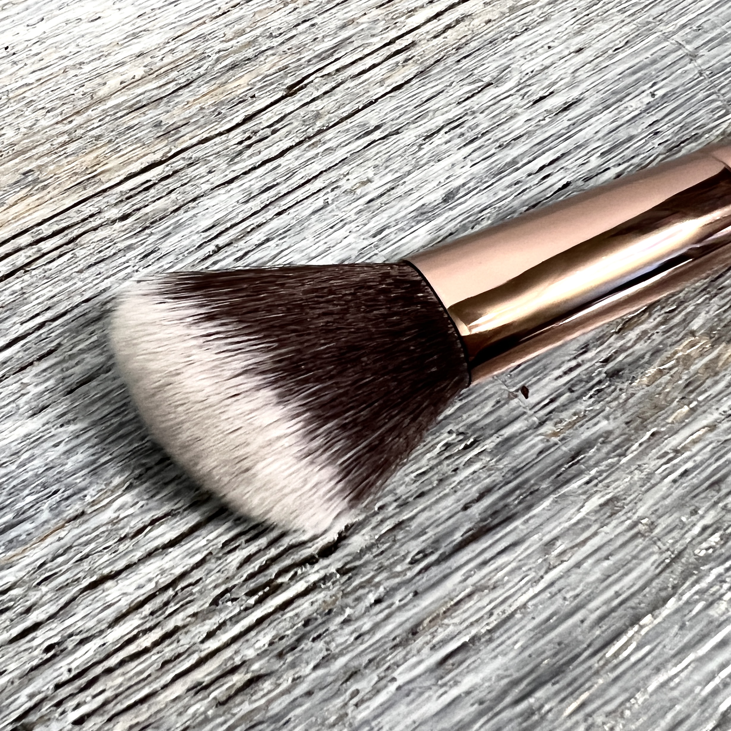 Closeup of Luxie 205 Tapered Blending Brush for Glossybox March 2022