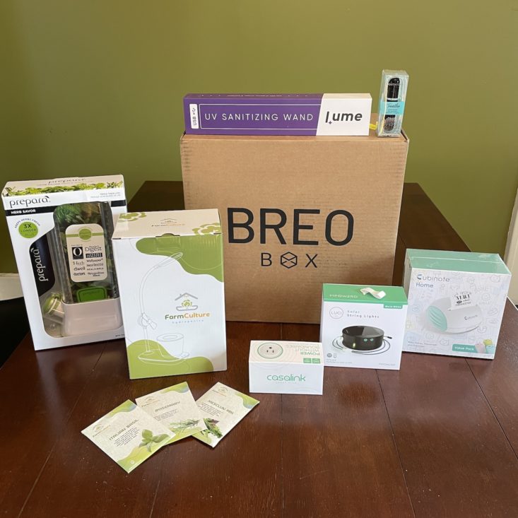 all items from BREO Box Spring 2022