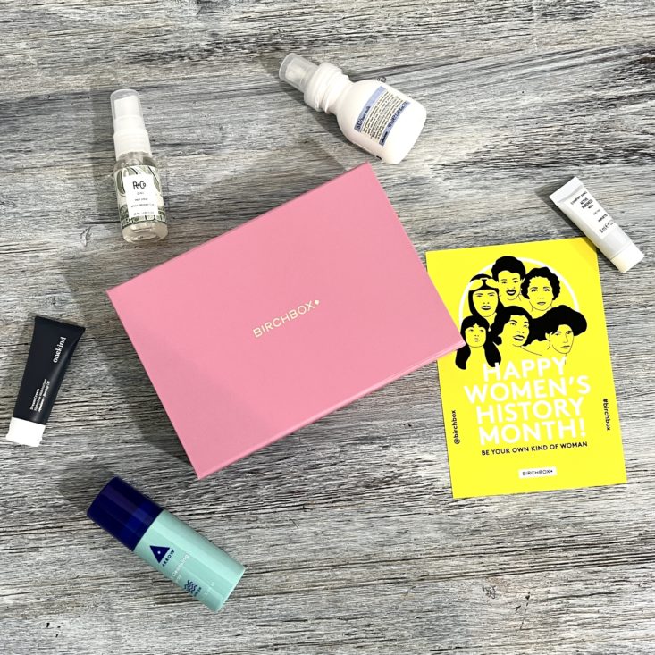 Full Contents for Birchbox March 2022