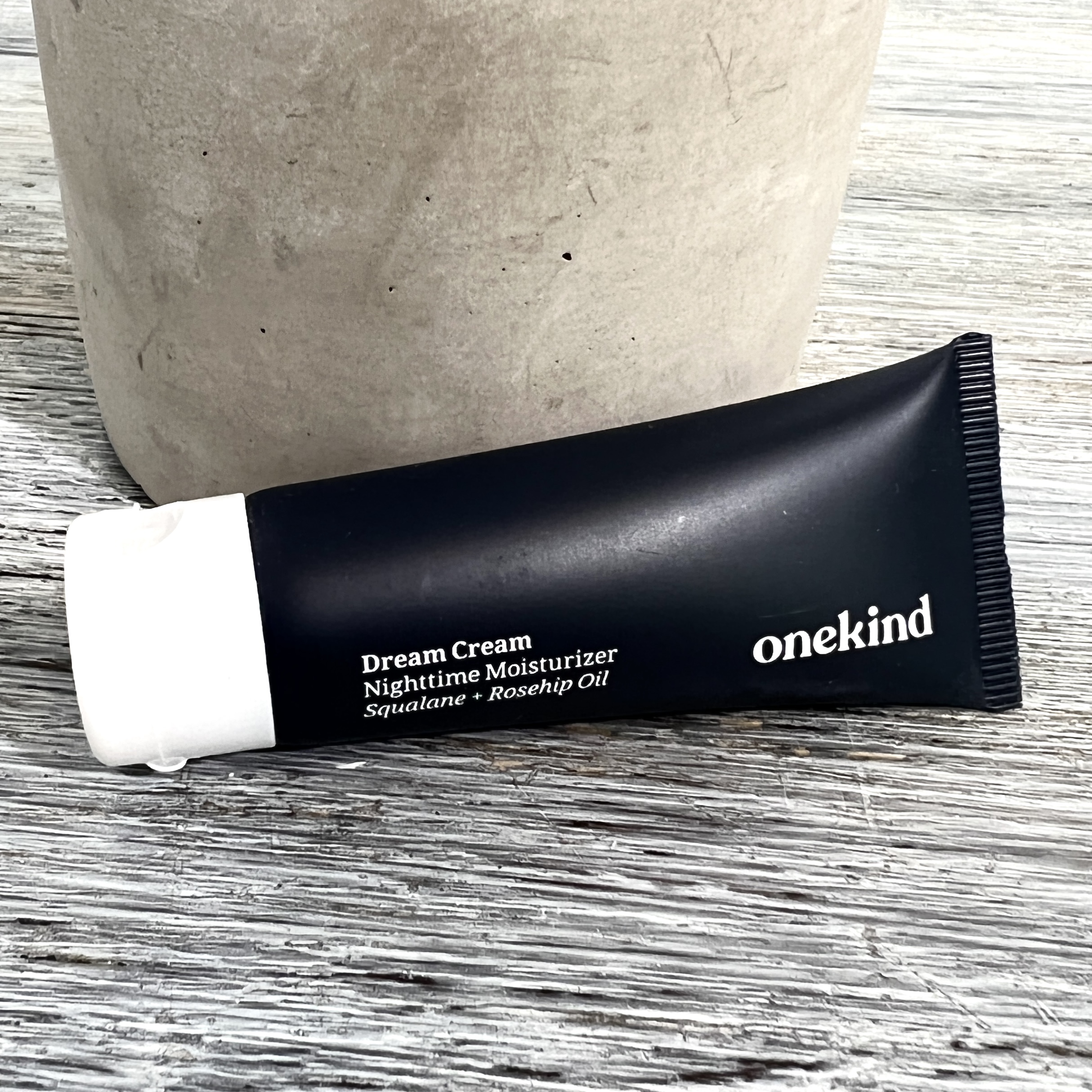 Front of Onekind Dream Cream Nighttime Moisturizer for Birchbox March 2022