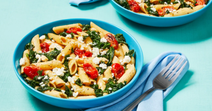 EveryPlate Tomato Feta Pasta