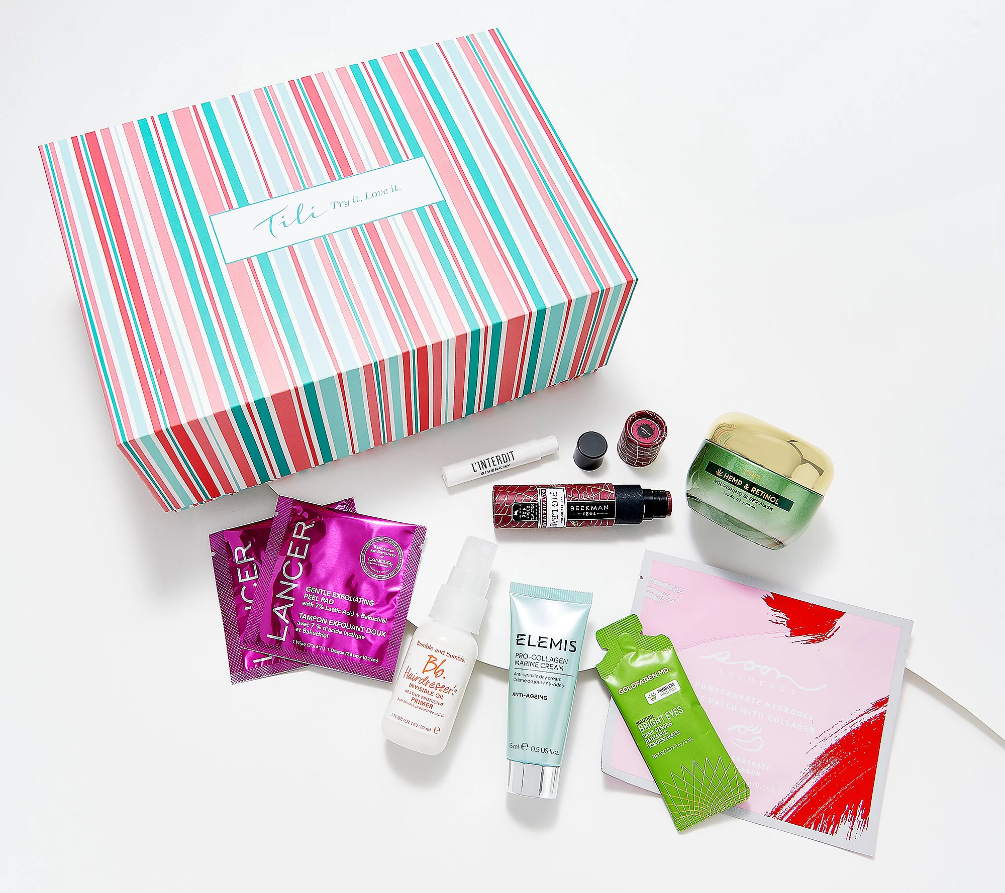 QVC TILI Try It, Love It 8-Piece Beauty Buyer’s Pick Sample Box Is Available
