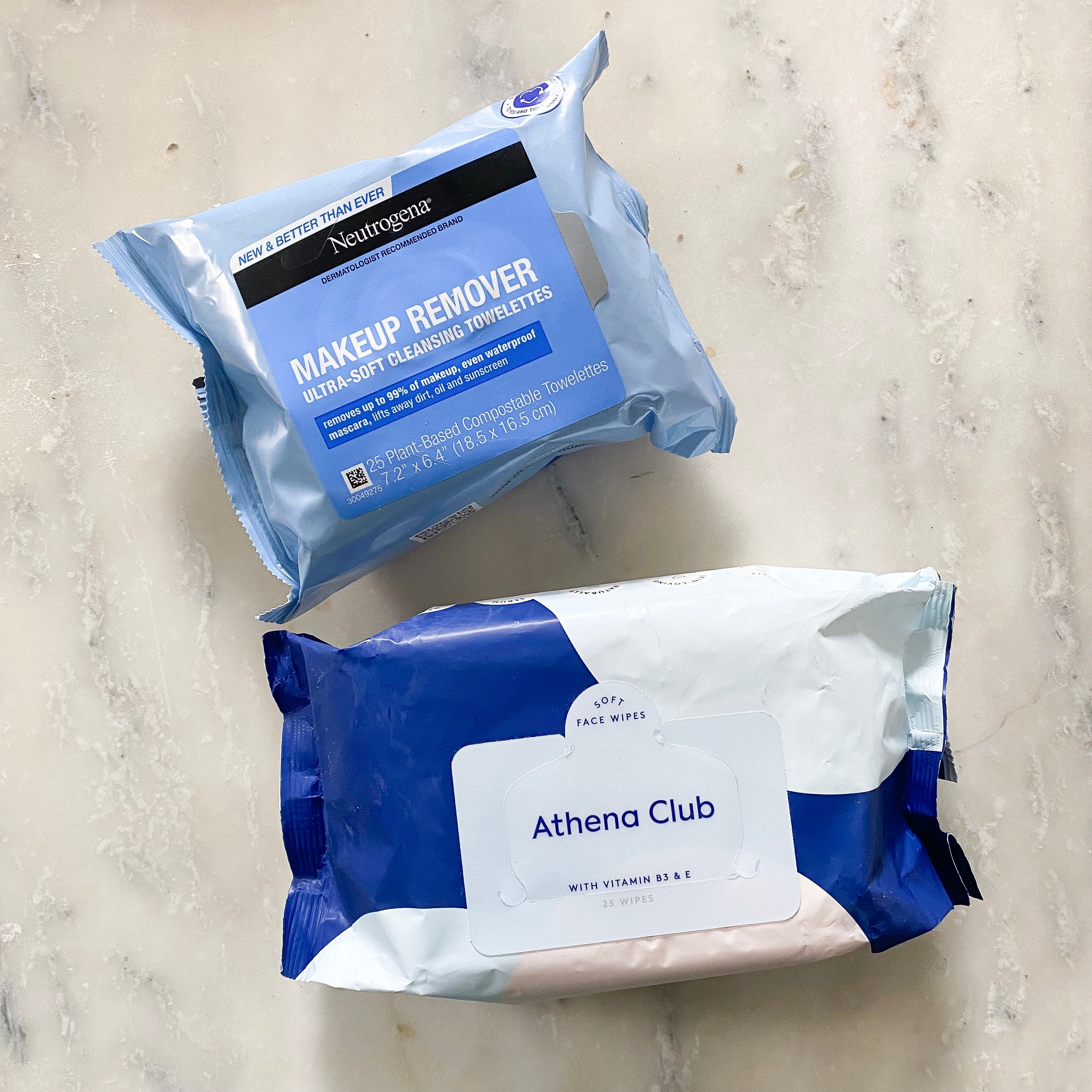 Athena Club vs. Neutrogena: Which Face Wipes Are Better?