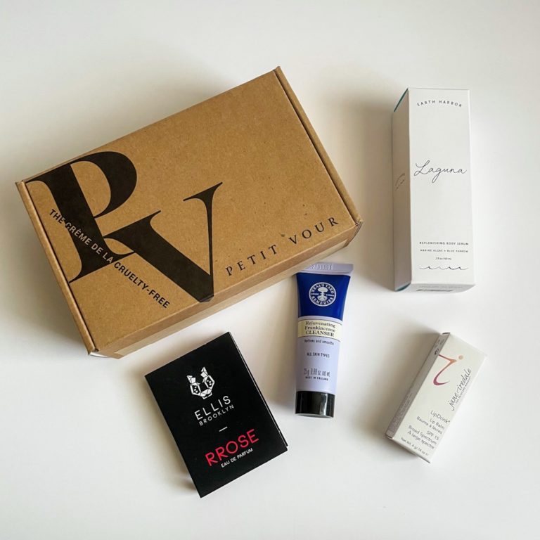 Petit Vour Vegan Beauty Box March 2022 Review + Coupon MSA