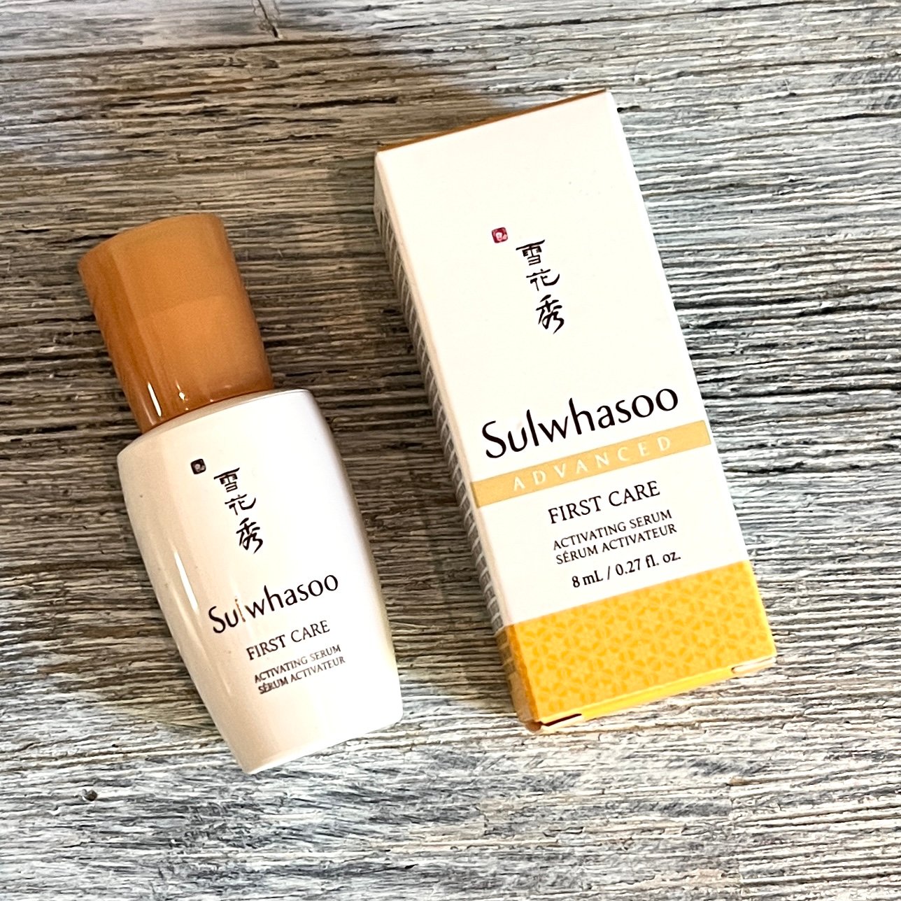 Front of Sulwhasoo Activating Serum for GlossyBox April 2022