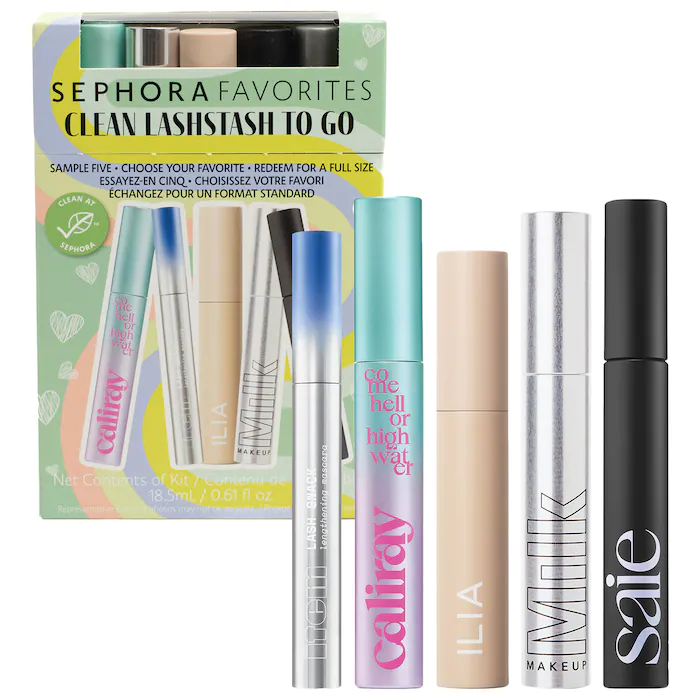 Sephora Favorites Mini Mascara Lashtash to Go and Mini Clean Mascara Lashtash to Go: Available Now