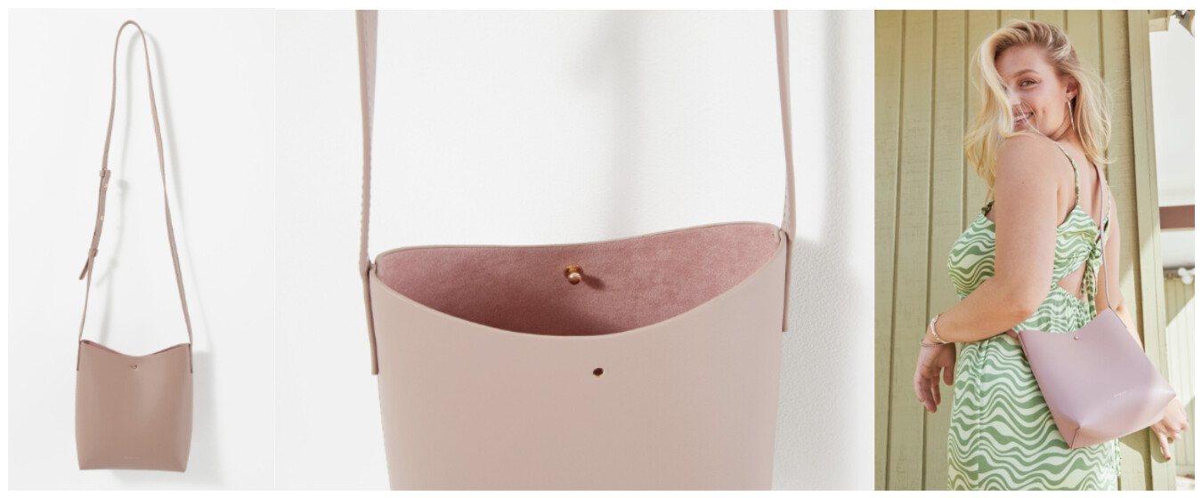 The SAMARA Shoulder Bag in Peony is the only bag I'm using this