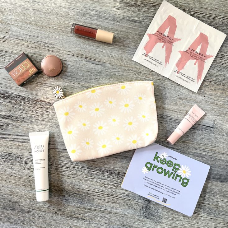 Full Contents for Ipsy Glam Bag April 2022