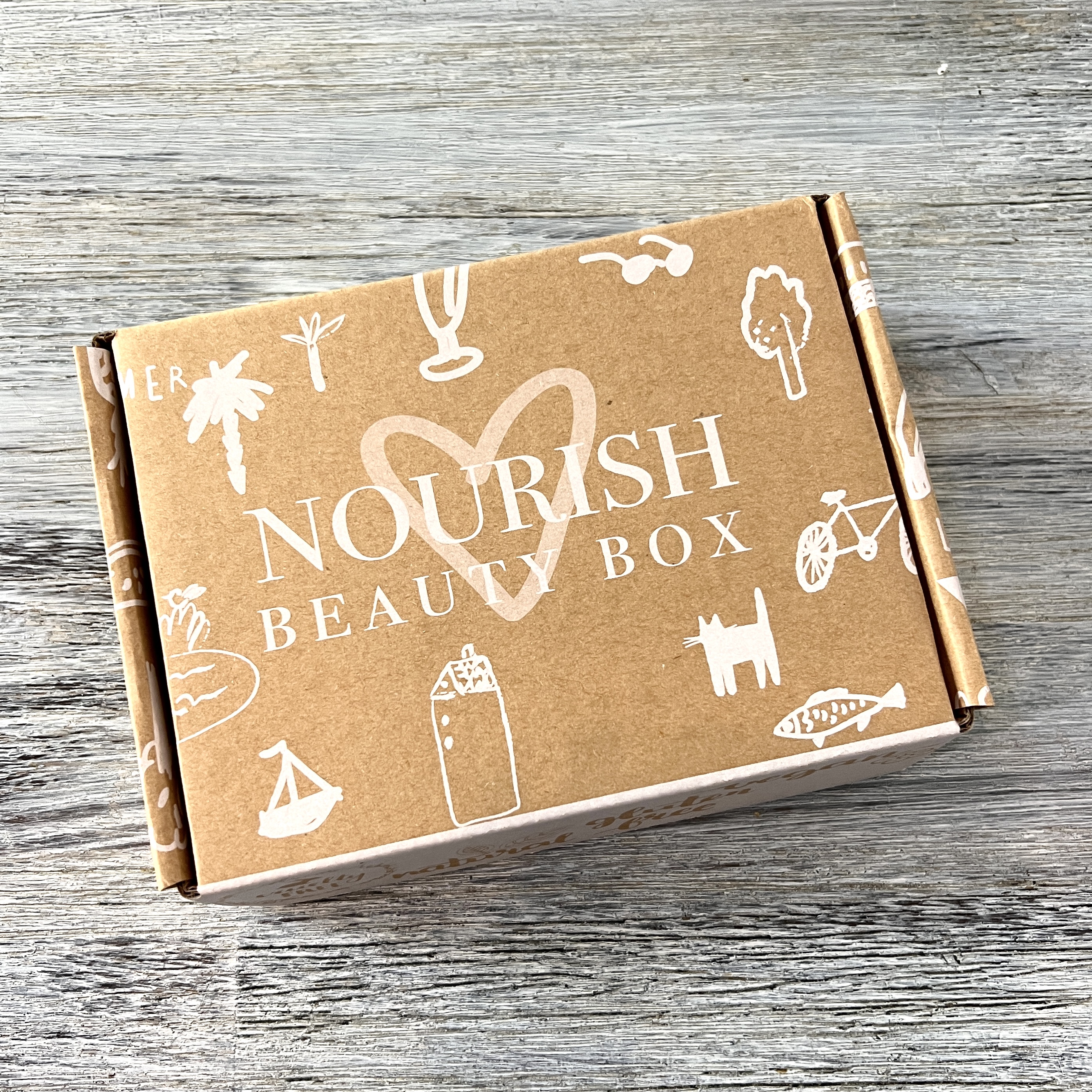 Box for Nourish Beauty Box May 2022