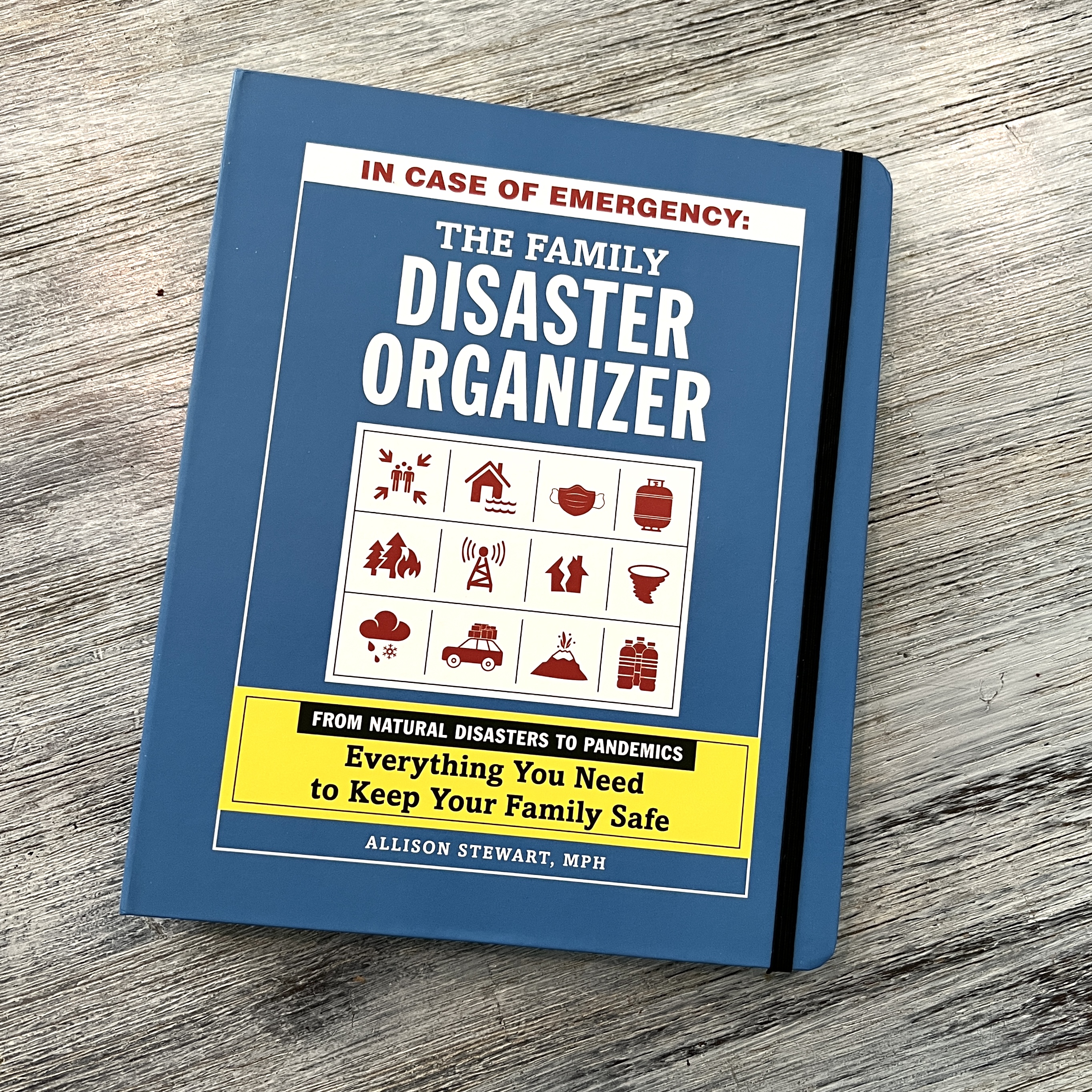 Front of Family Disaster Organizer for Bombay and Cedar Lifestyle Box March 2022