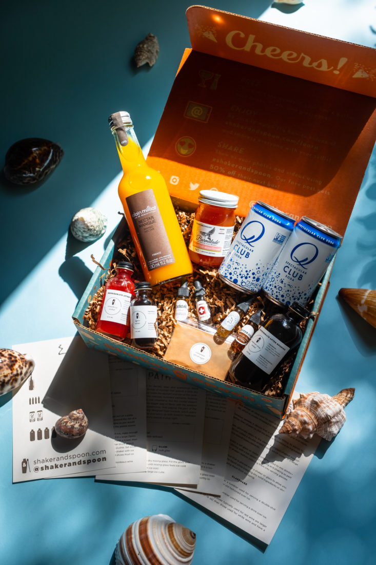 Free drink sample box subscriptions