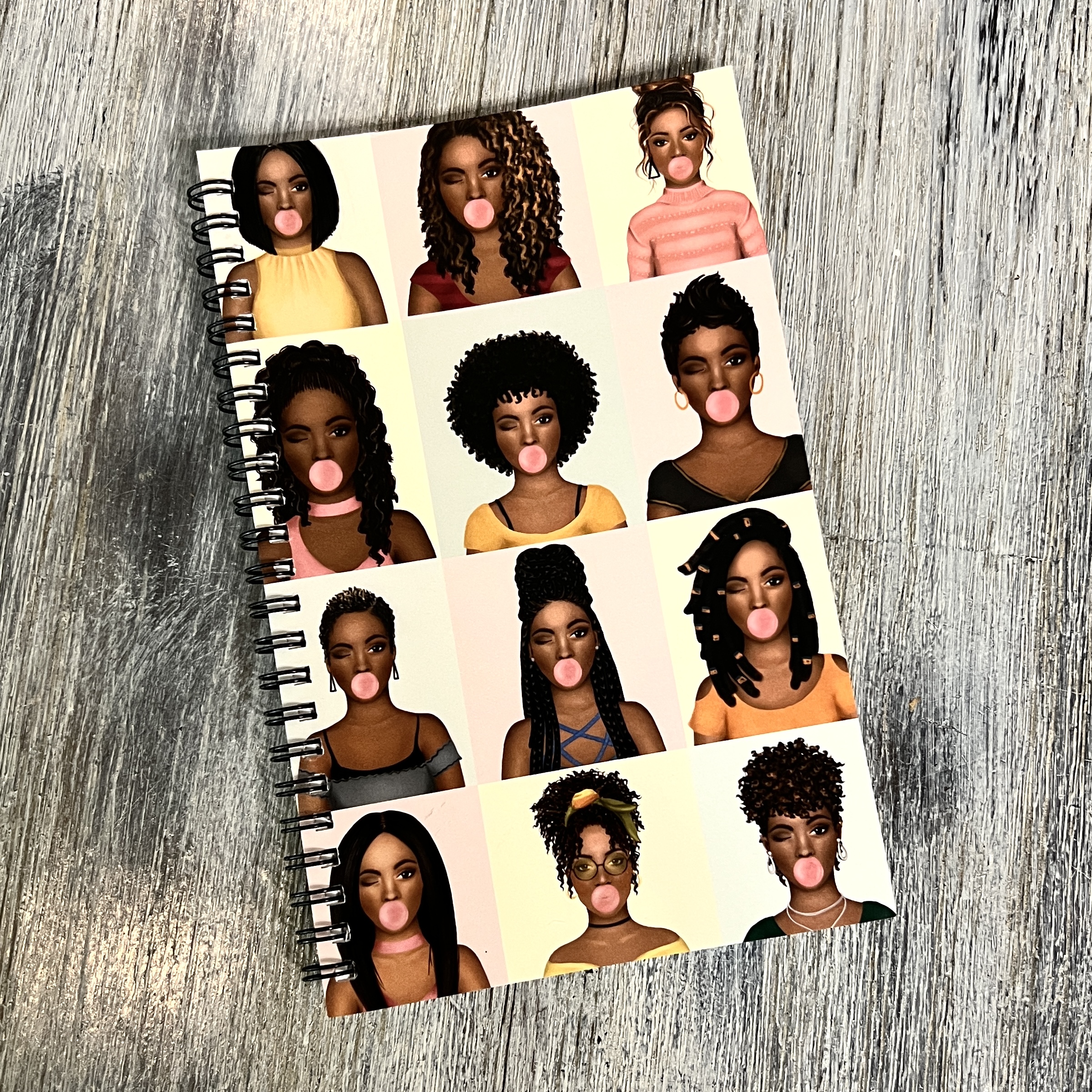 Front of Notebook for Brown Sugar Box April 2022