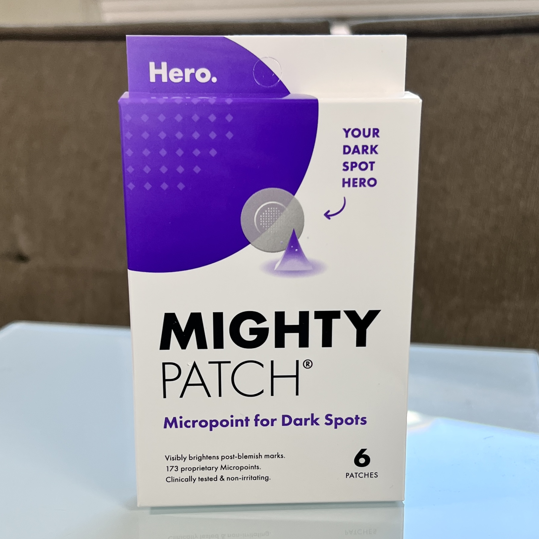 Front of Hero Cosmetics Micropoint Box for Birchbox May 2022