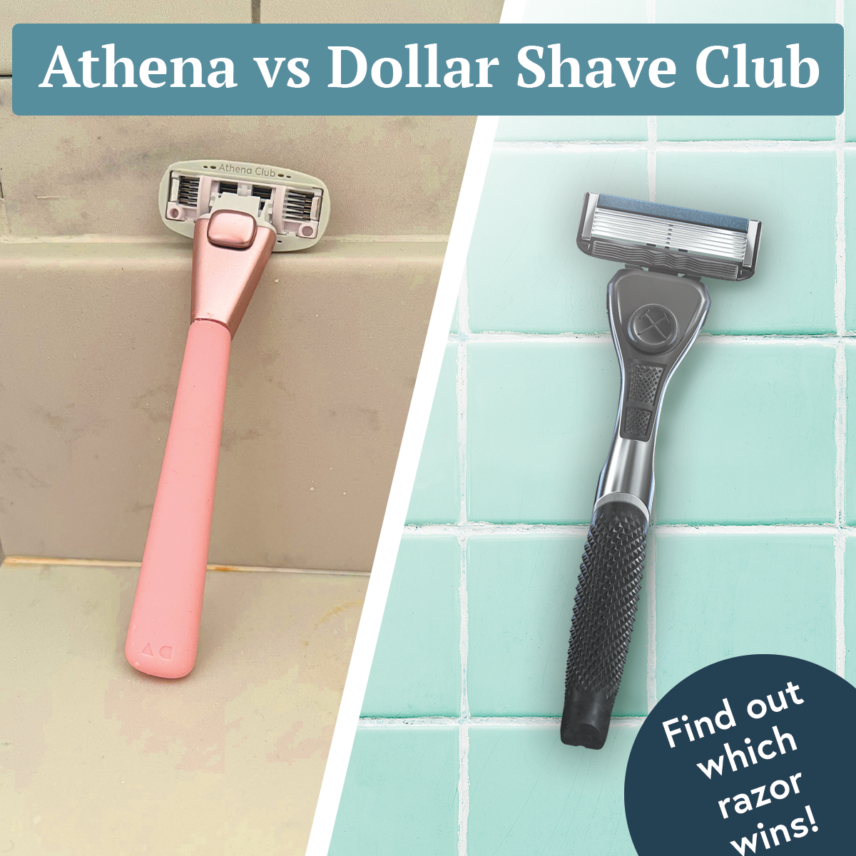 Athena Club Shaving Kit vs Dollar Shave Club: Summer Edition – Which One Will Win?