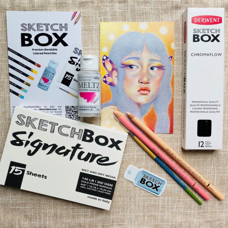 SketchBox Subscription Box June 2022 Review + Coupon