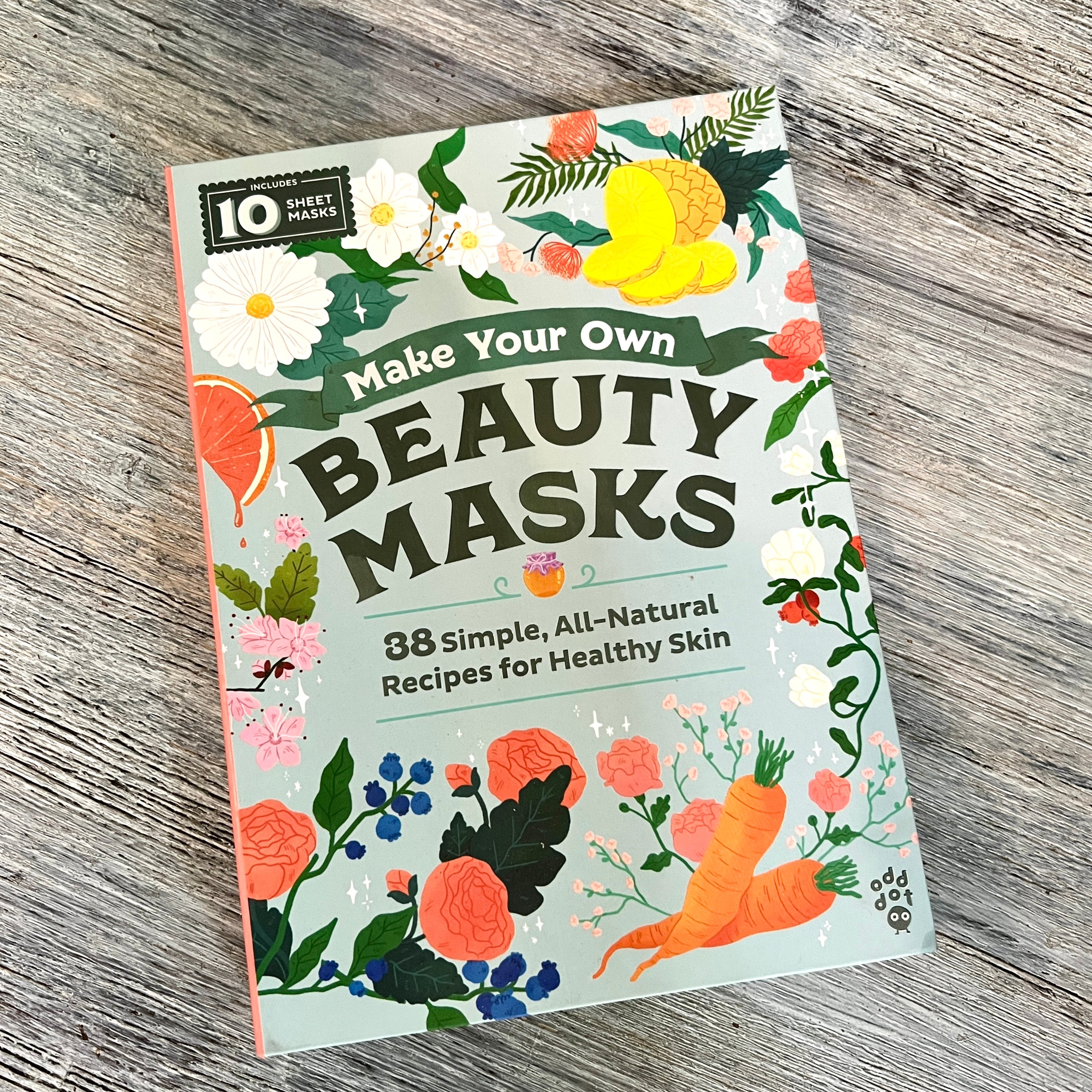 Front of Beauty Mask Book for Bombay and Cedar Lifestyle April 2022