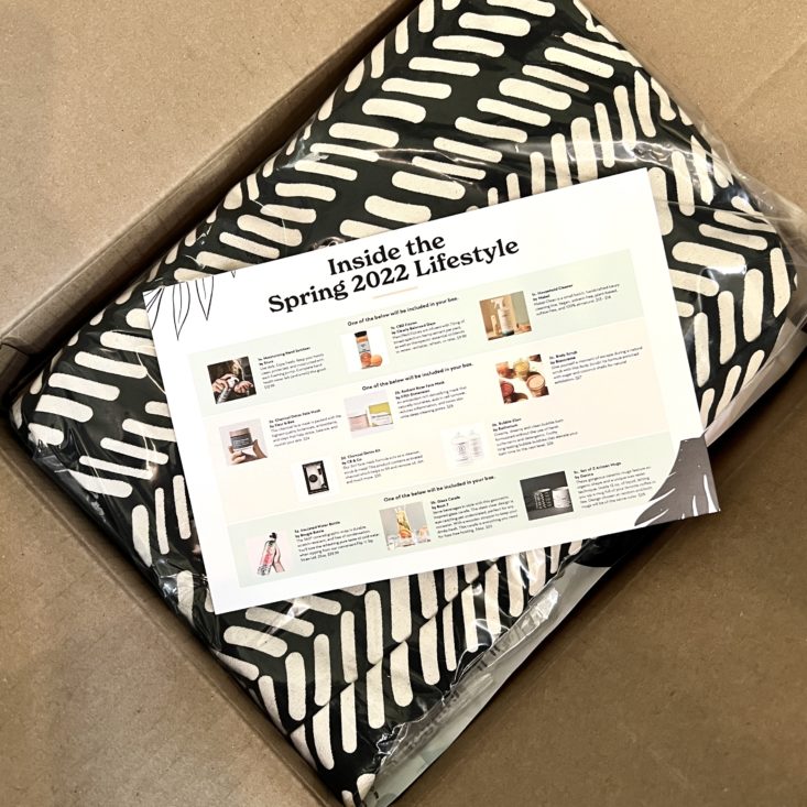 Open Box for Bombay and Cedar Spring 2022 Quarterly Lifestyle Box