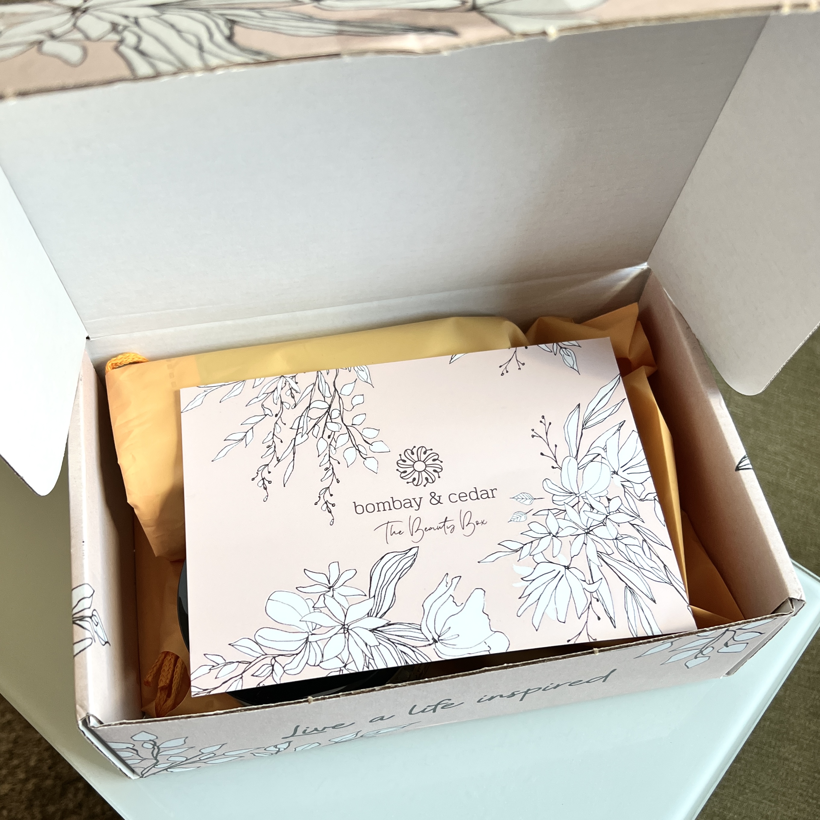 Open Box for The Beauty Box by Bombay and Cedar April 2022