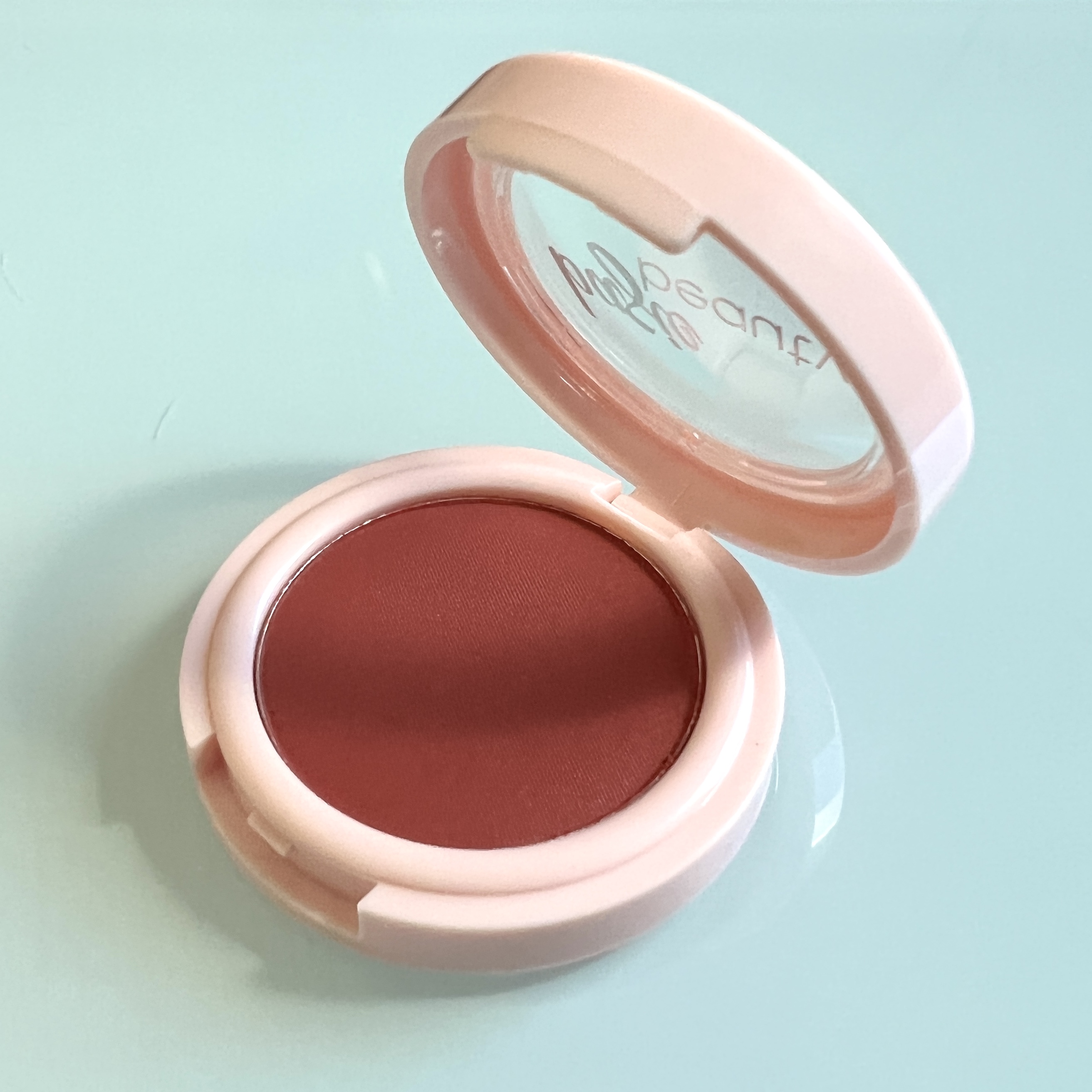 Back of Basic Beauty Blush for Cocotique Makeup Lovers Box Spring 2022