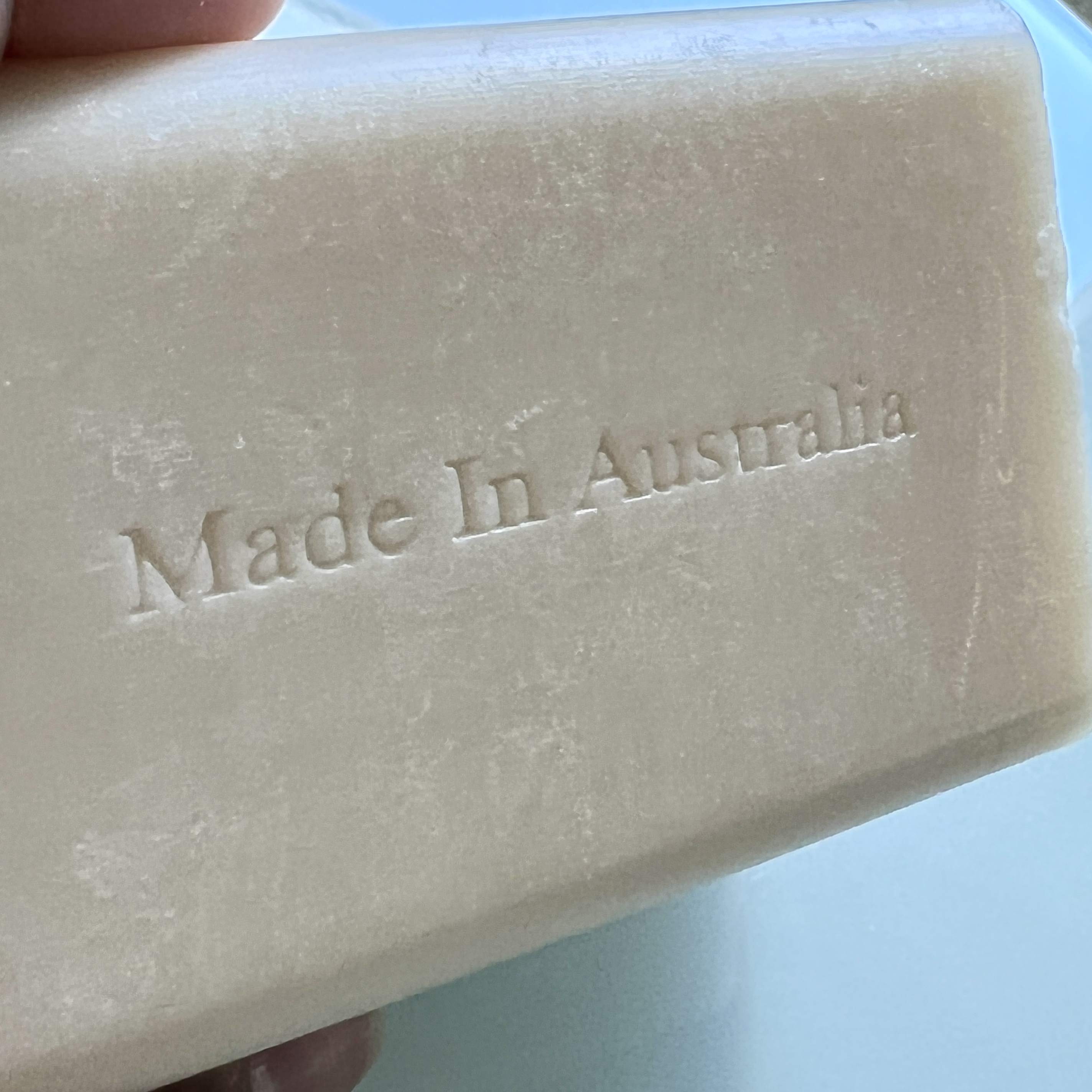 Front of Soap for Cocotique May 2022