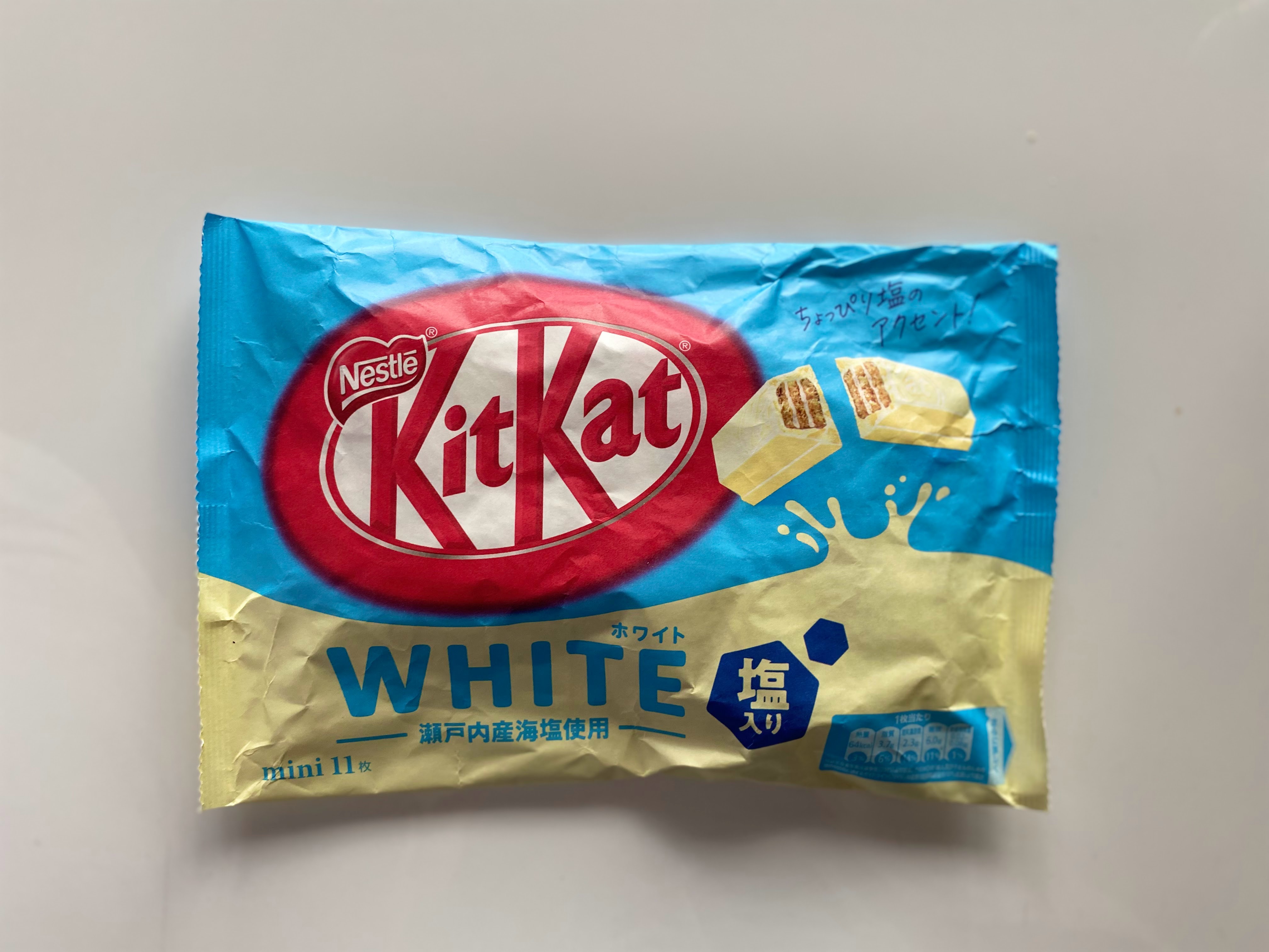 white chocolate kitkat