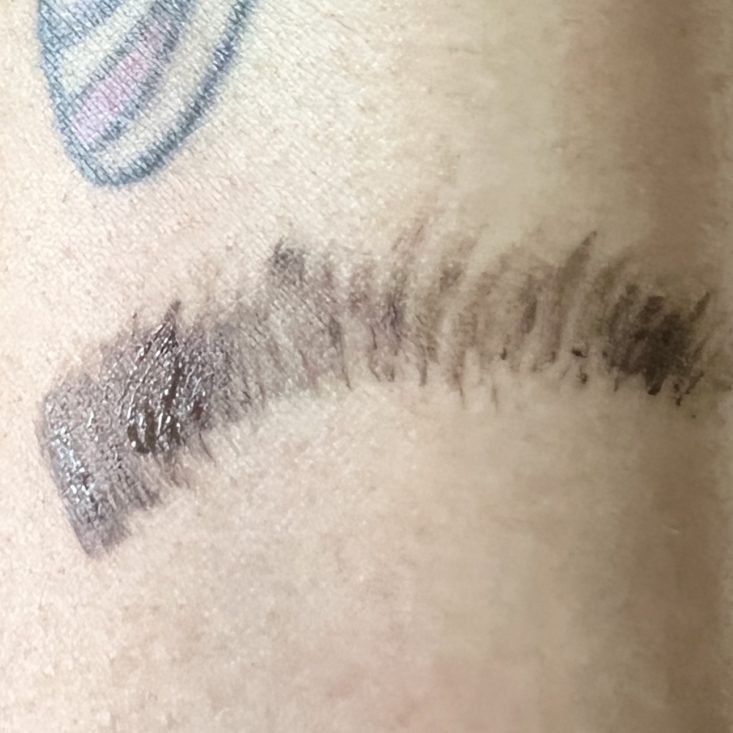 Swatch of Brow Atelier Brow Gel for IPSY June 2022