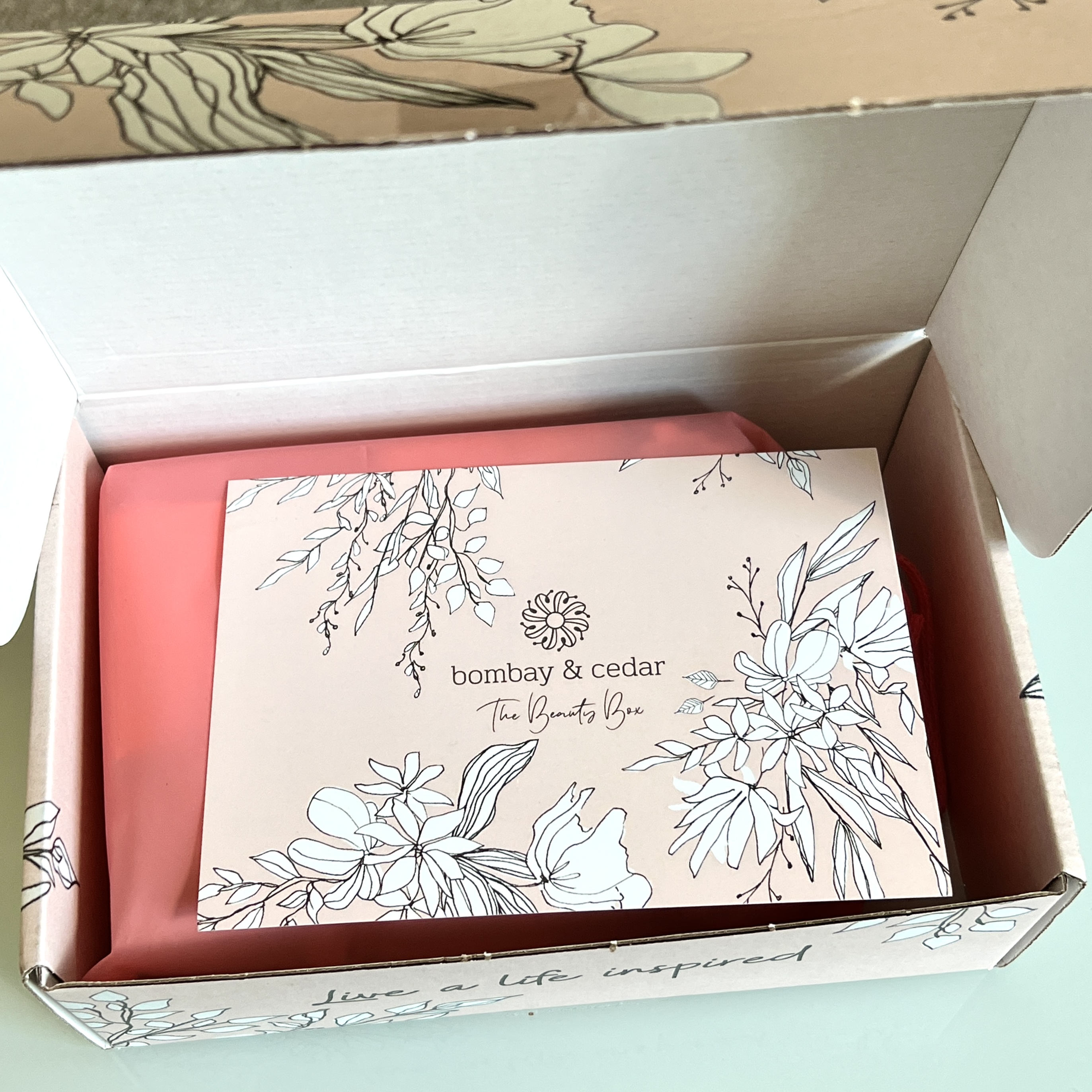 Open Box for The Beauty Box by Bombay and Cedar May 2022