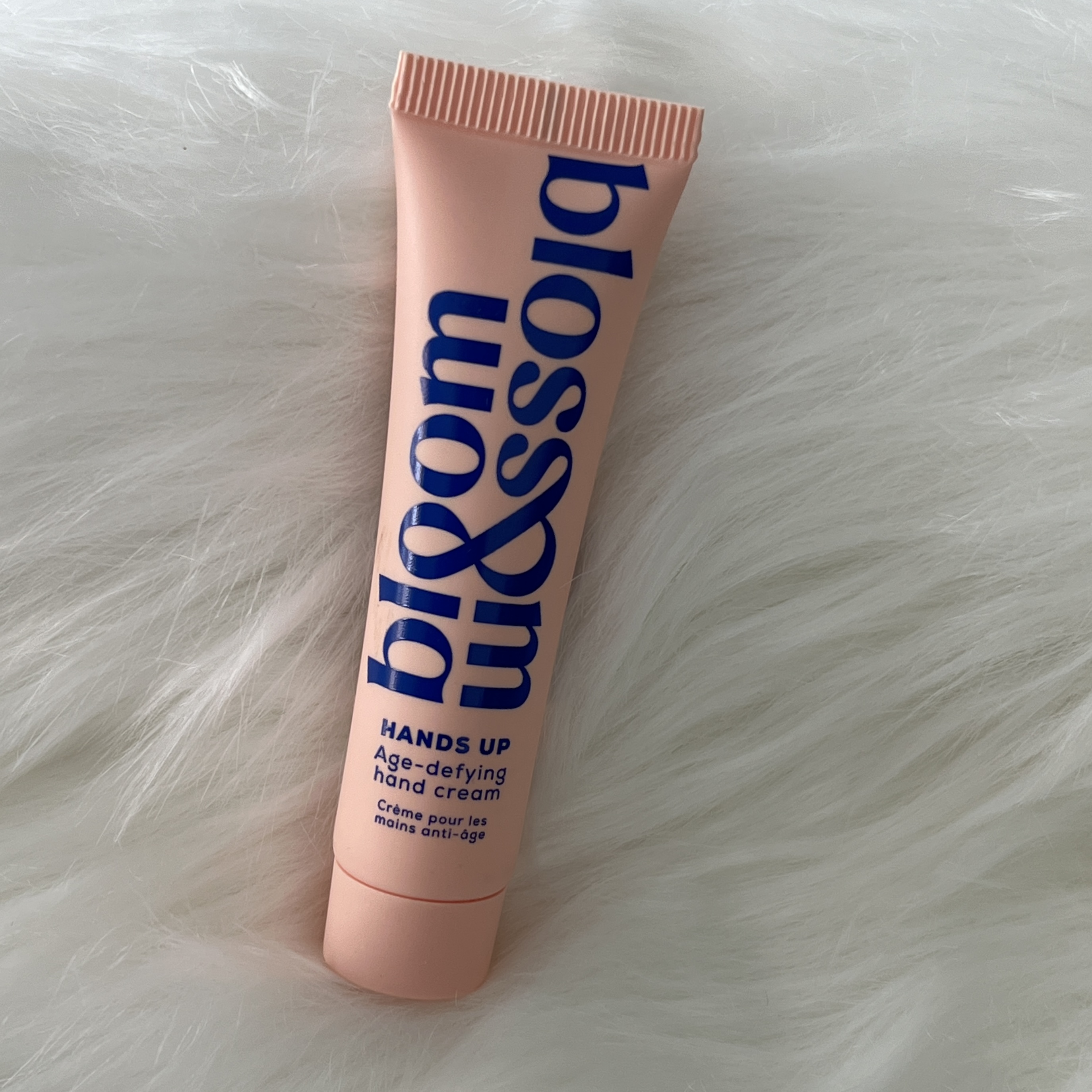 Front of Bloom and Blossom Hand Cream for GlossyBox June 2022