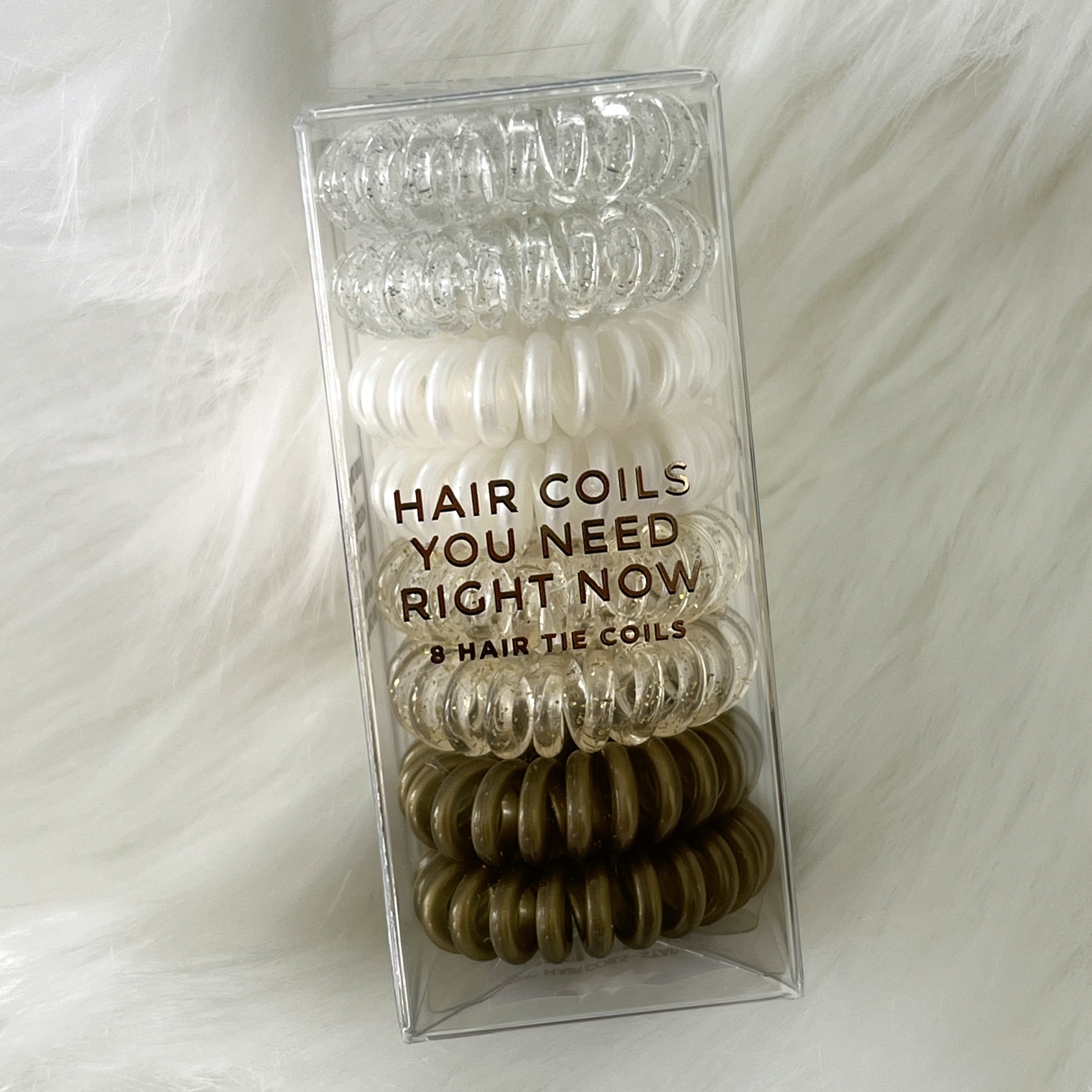 Front of Kitsch Hair Coils for GlossyBox June 2022