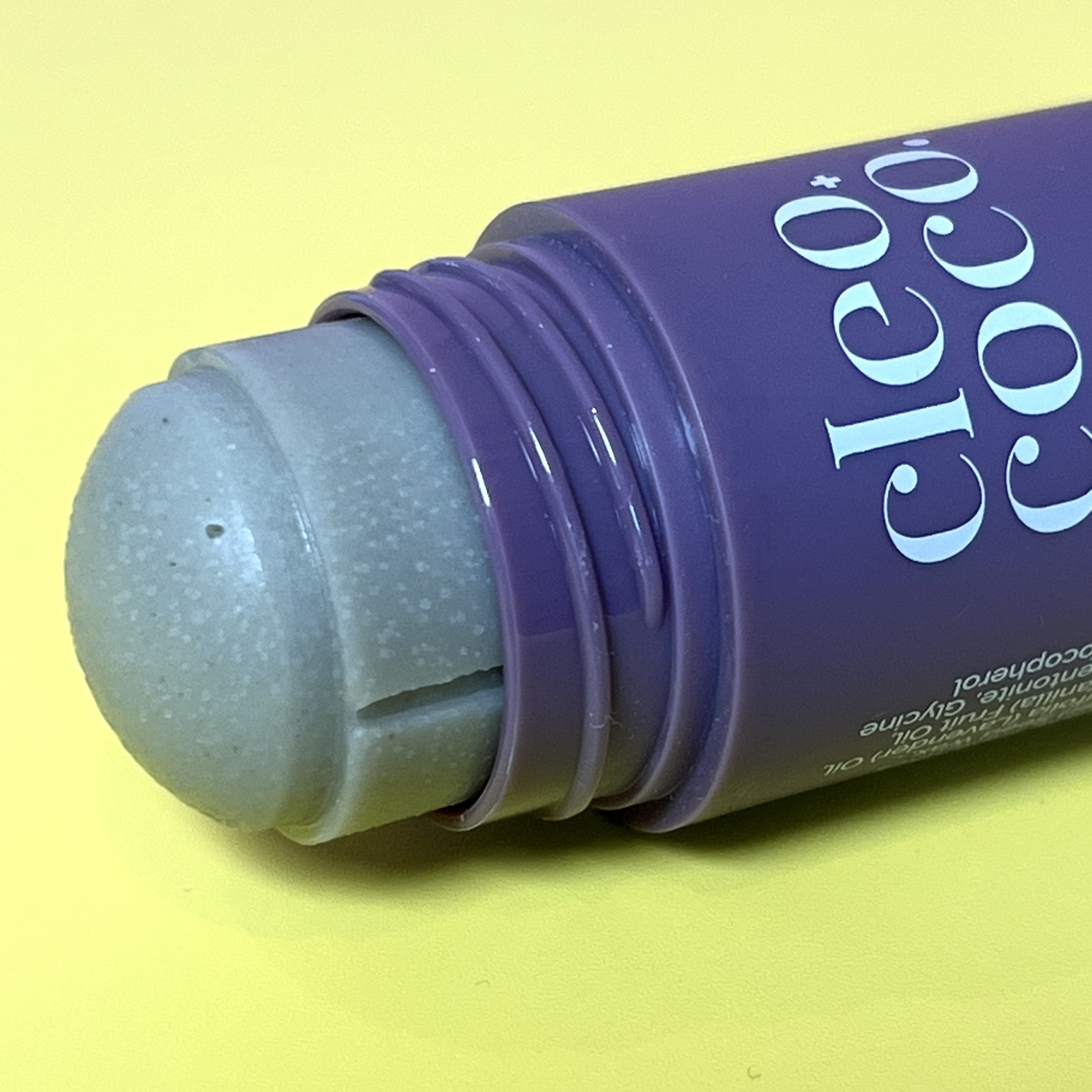 Open Shot of Cleo Coco Deodorant for GlossyBox July 2022