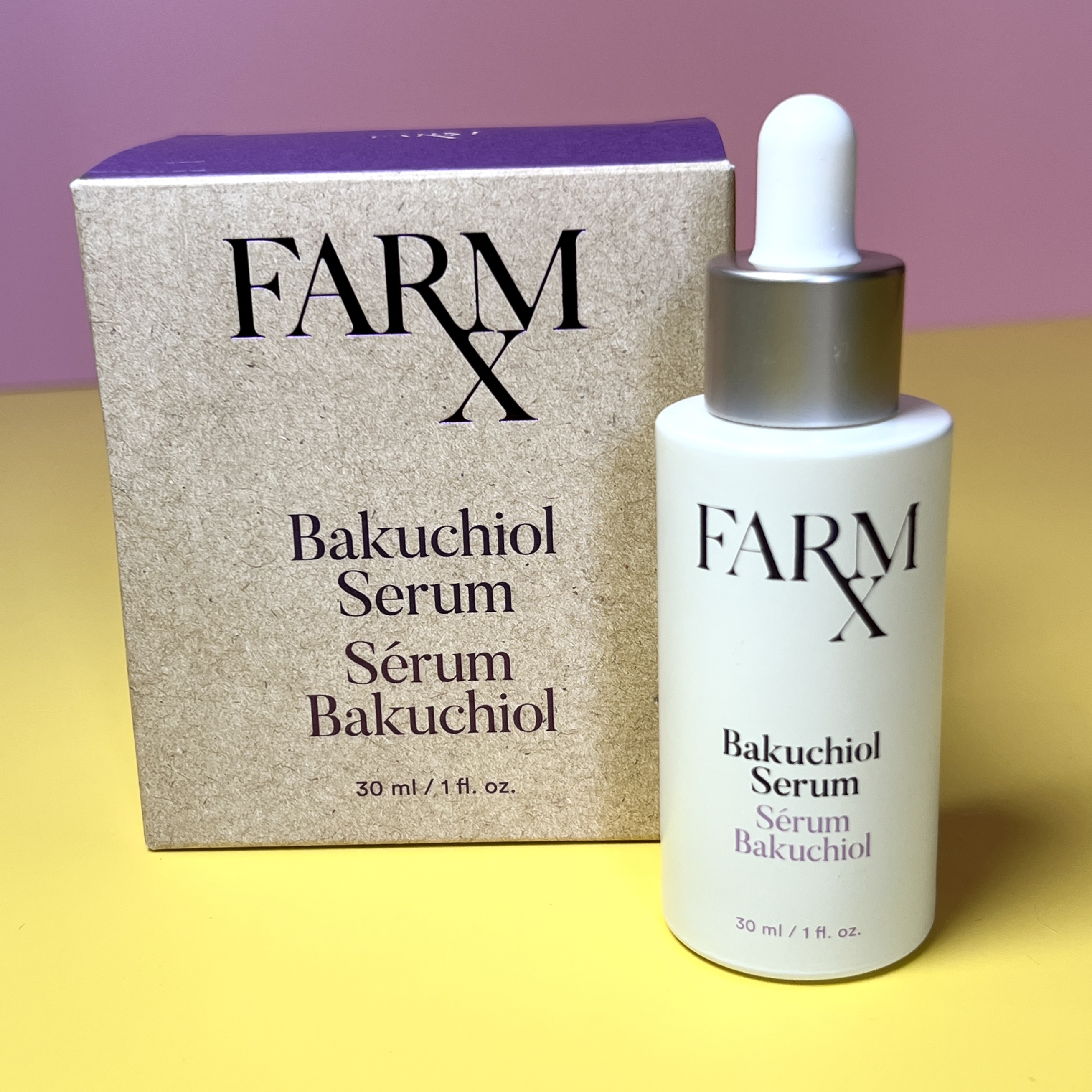 Front of Farm Rx Serum for GlossyBox July 2022