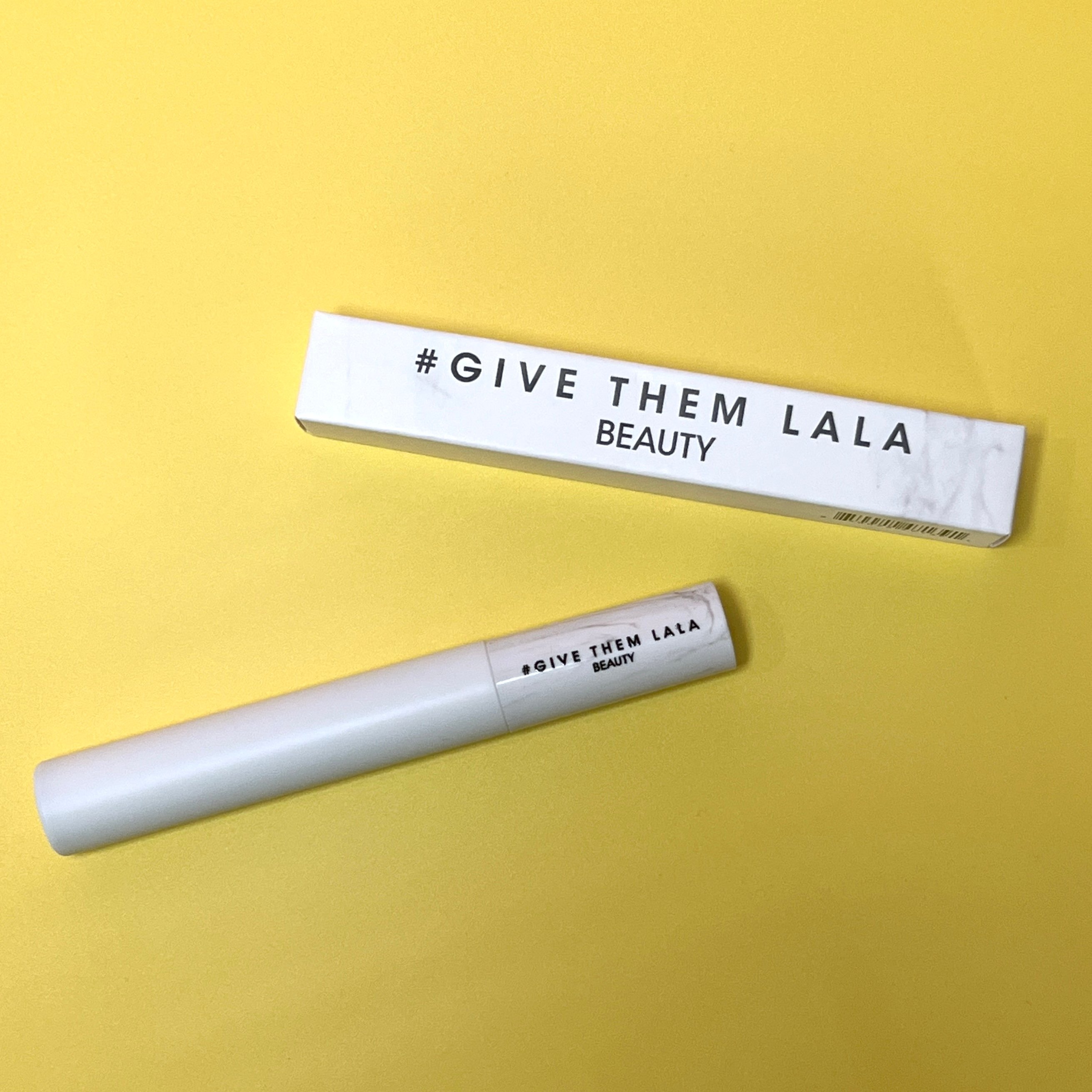 Front of Lala Mascara for GlossyBox July 2022