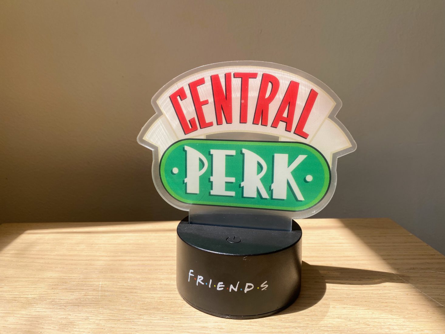 central perk led light