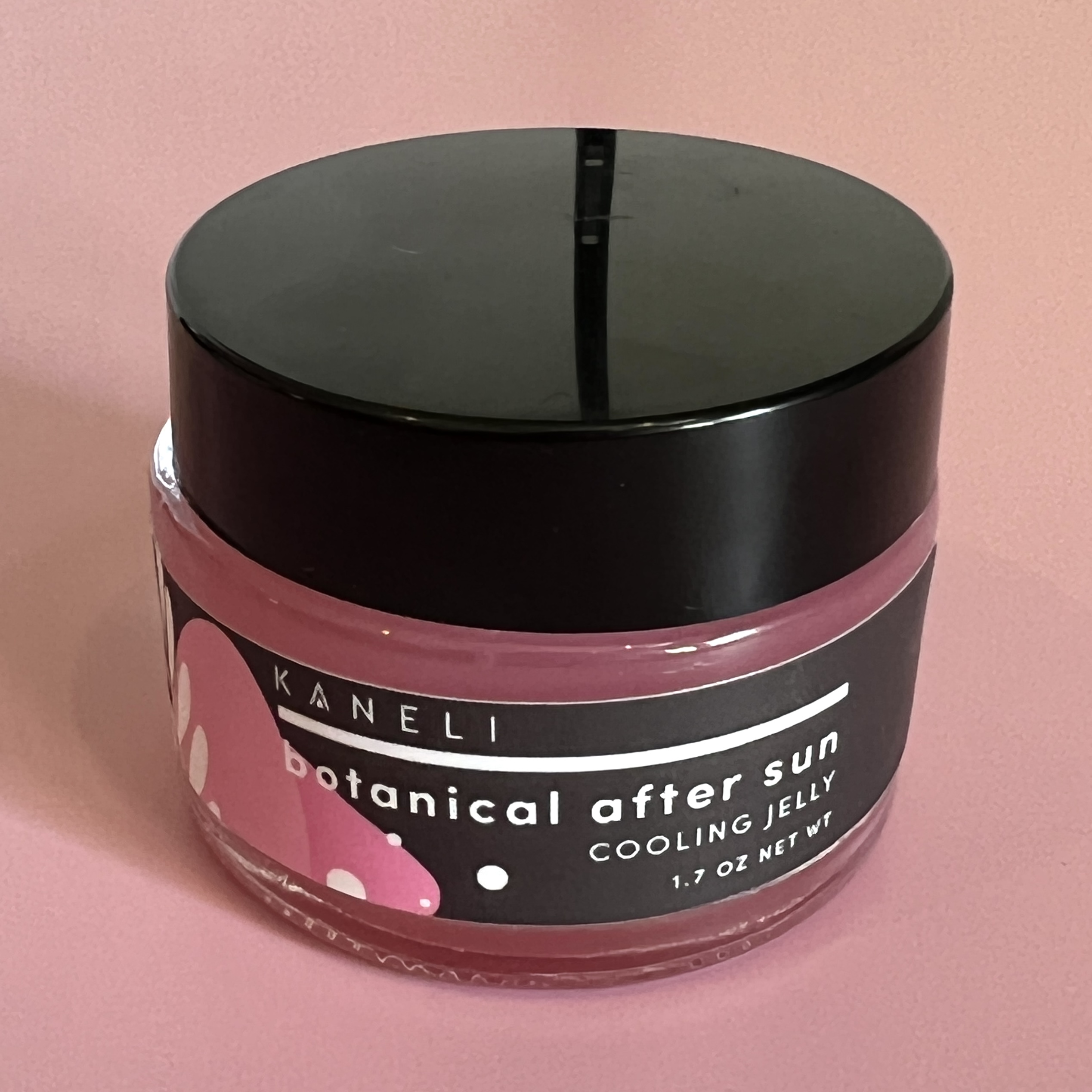 Front of Kaneli After Sun Cooling Jelly for The Beauty Box by Bombay and Cedar June 2022