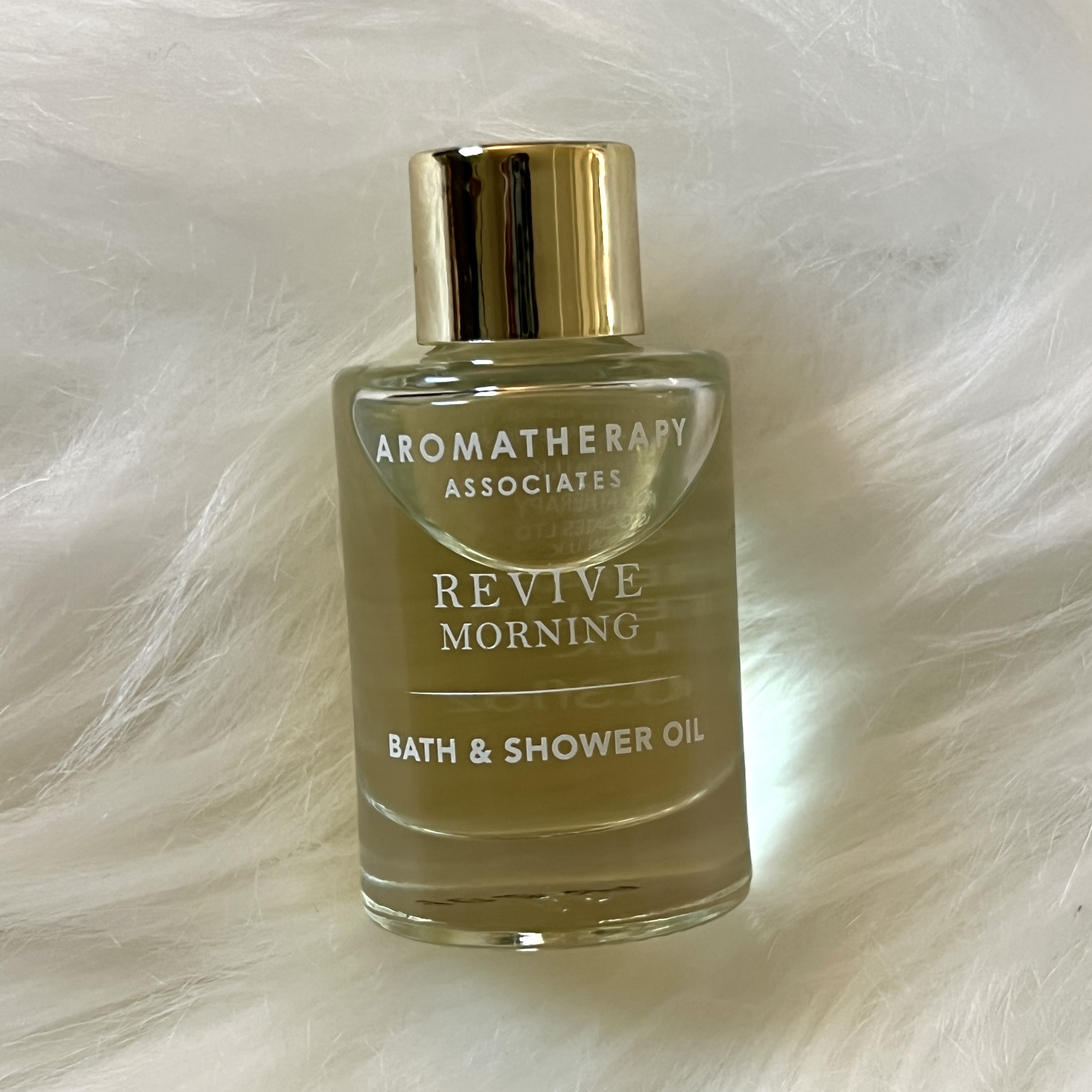 Front of Aromatherapy Associates Body Oil for GlossyBox x Flat Lay Co. Limited Edition