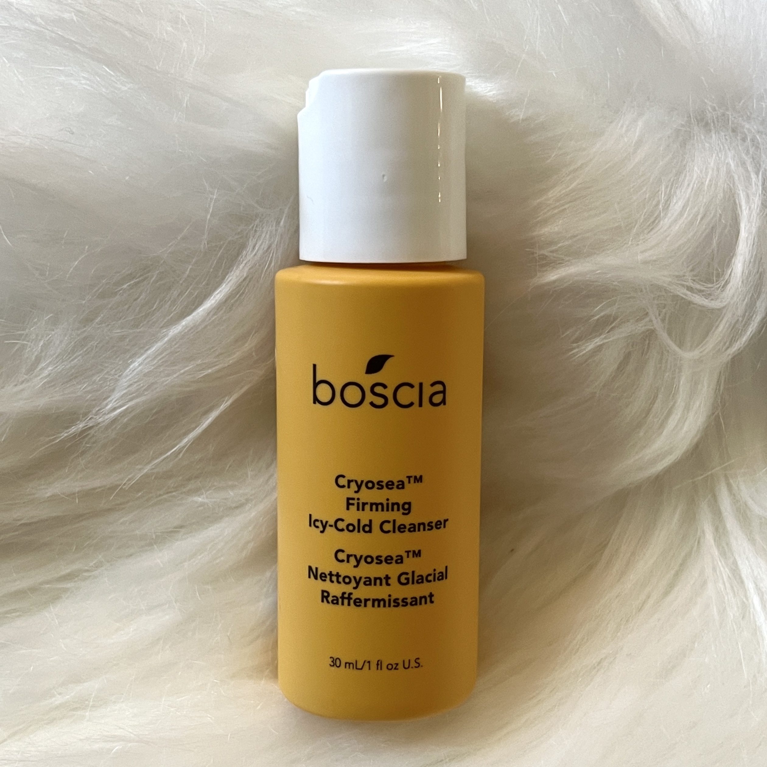 Front of Boscia Cleanser for GlossyBox x Flat Lay Co. Limited Edition