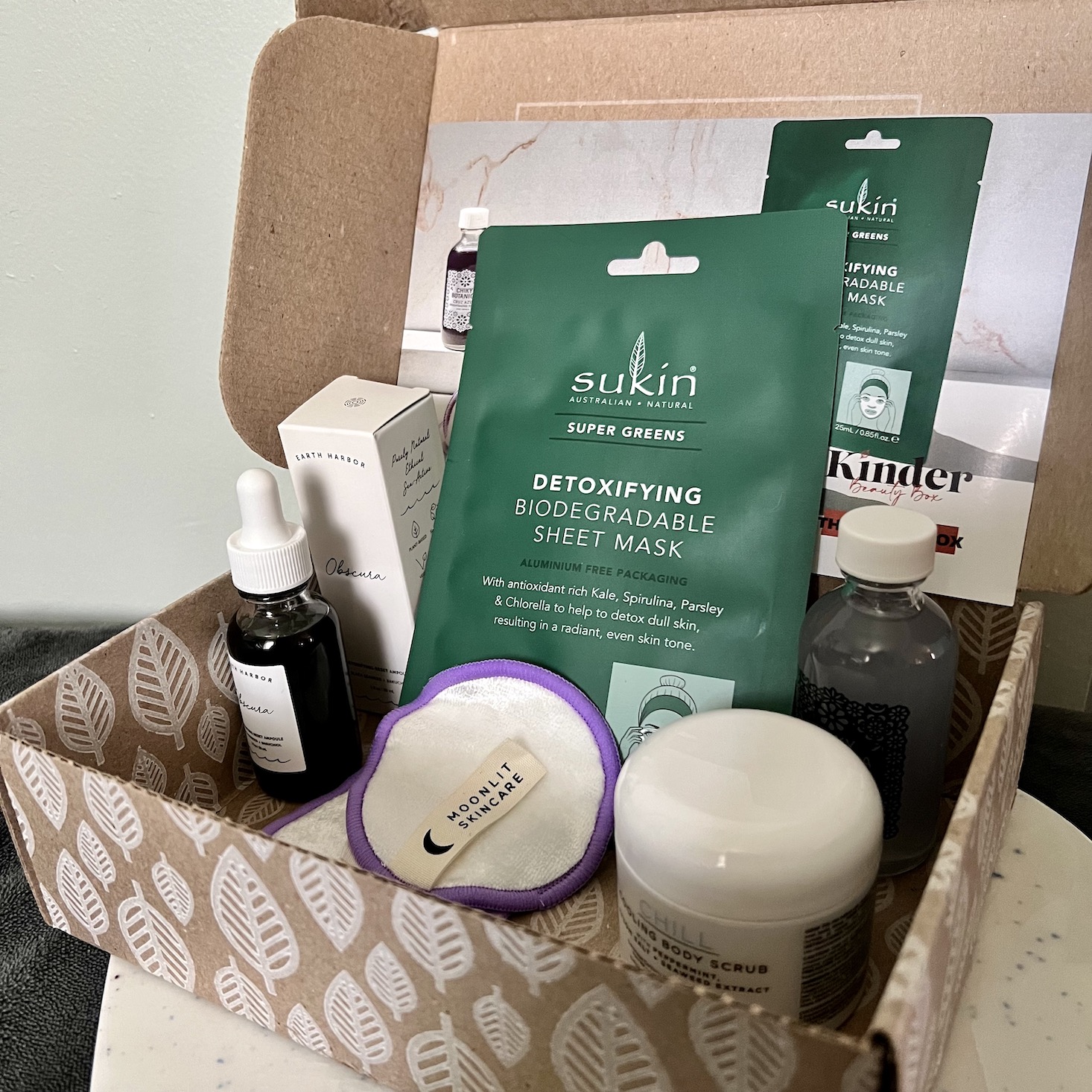 Kinder Beauty Box “The Detox Box” July 2022 Review + Coupon