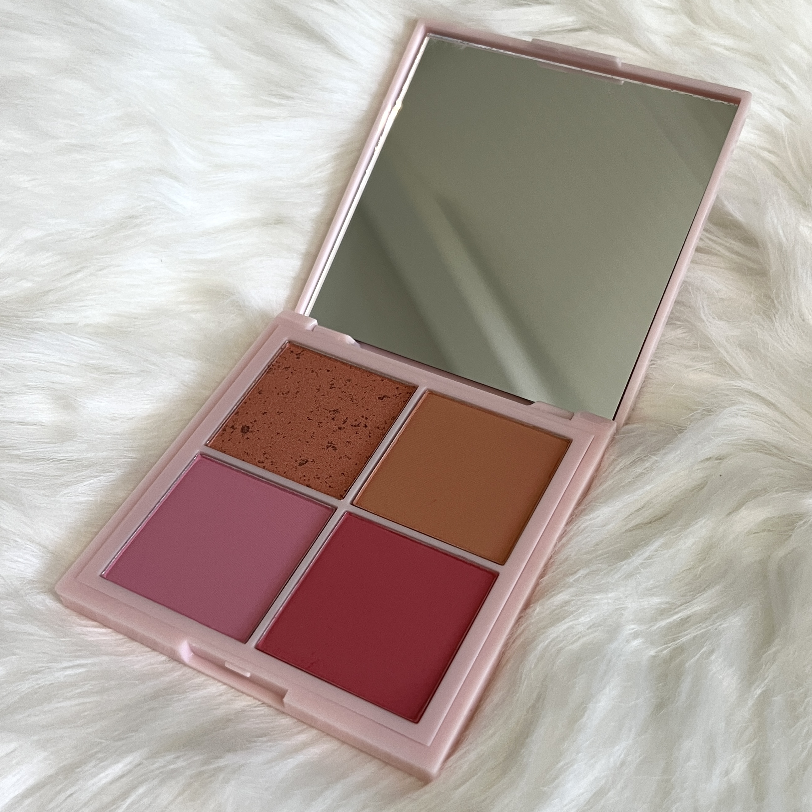 Open Shot of Blush Palette for The Beauty Box by Bombay and Cedar July 2022