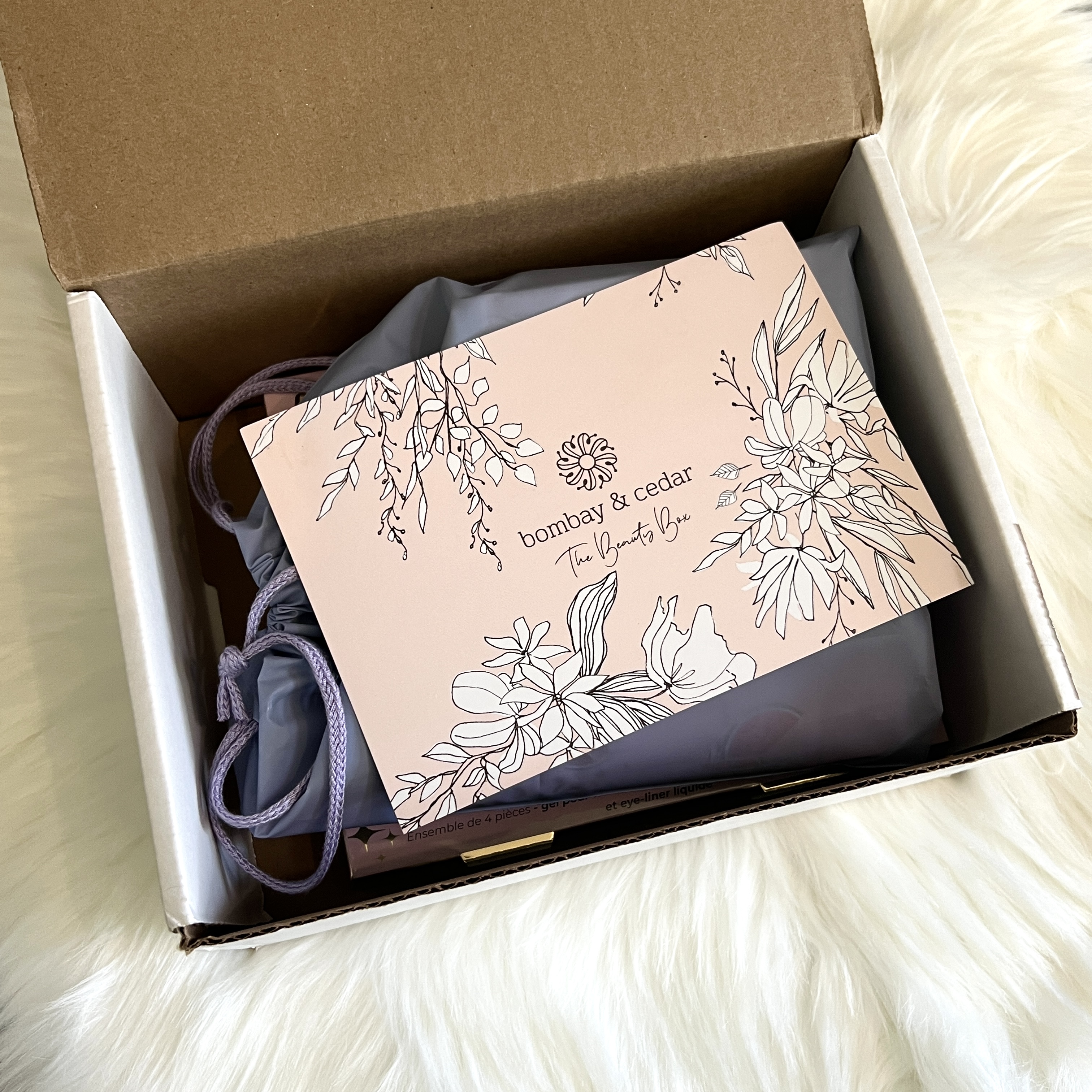 Open Box for The Beauty Box by Bombay and Cedar July 2022