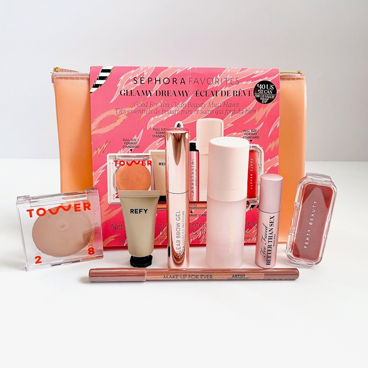 Sephora Favorites: Gleamy Dreamy All-Over Face Makeup Set Review