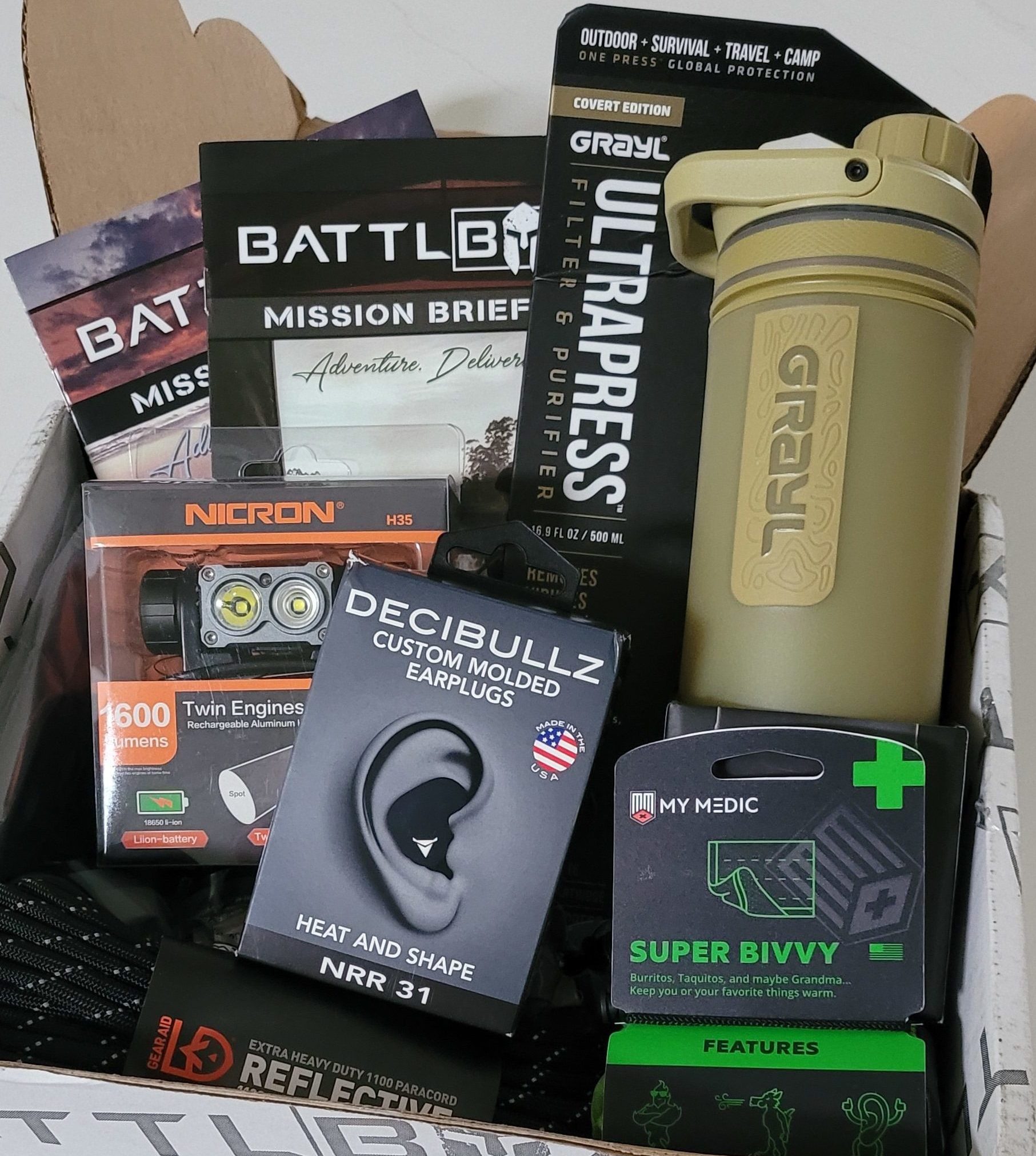  BattlBox - Survival and Outdoor Gear Subscription Box: Pro Plus