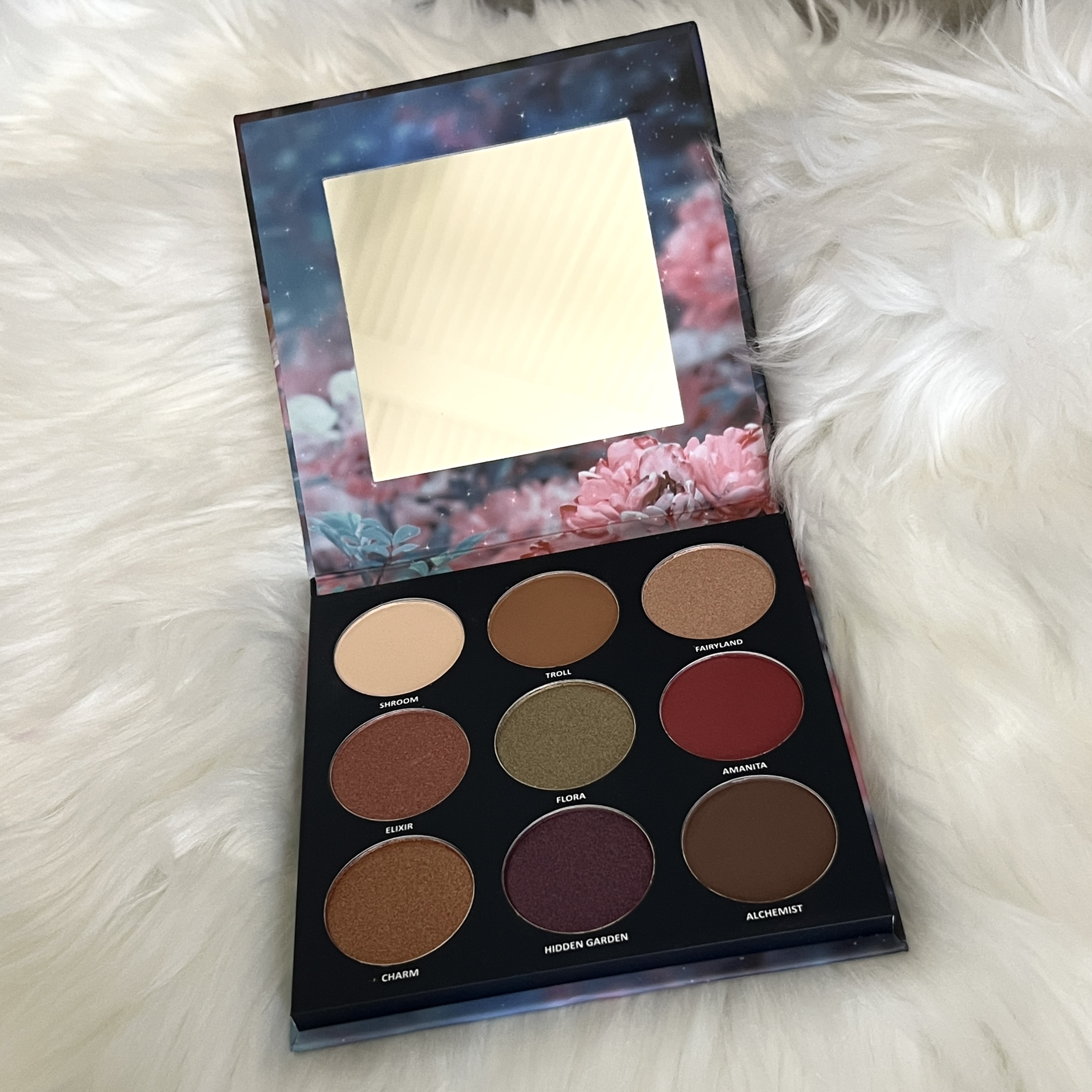 Open Shot of Estate Cosmetics Eyeshadow Palette for GlossyBox August 2022